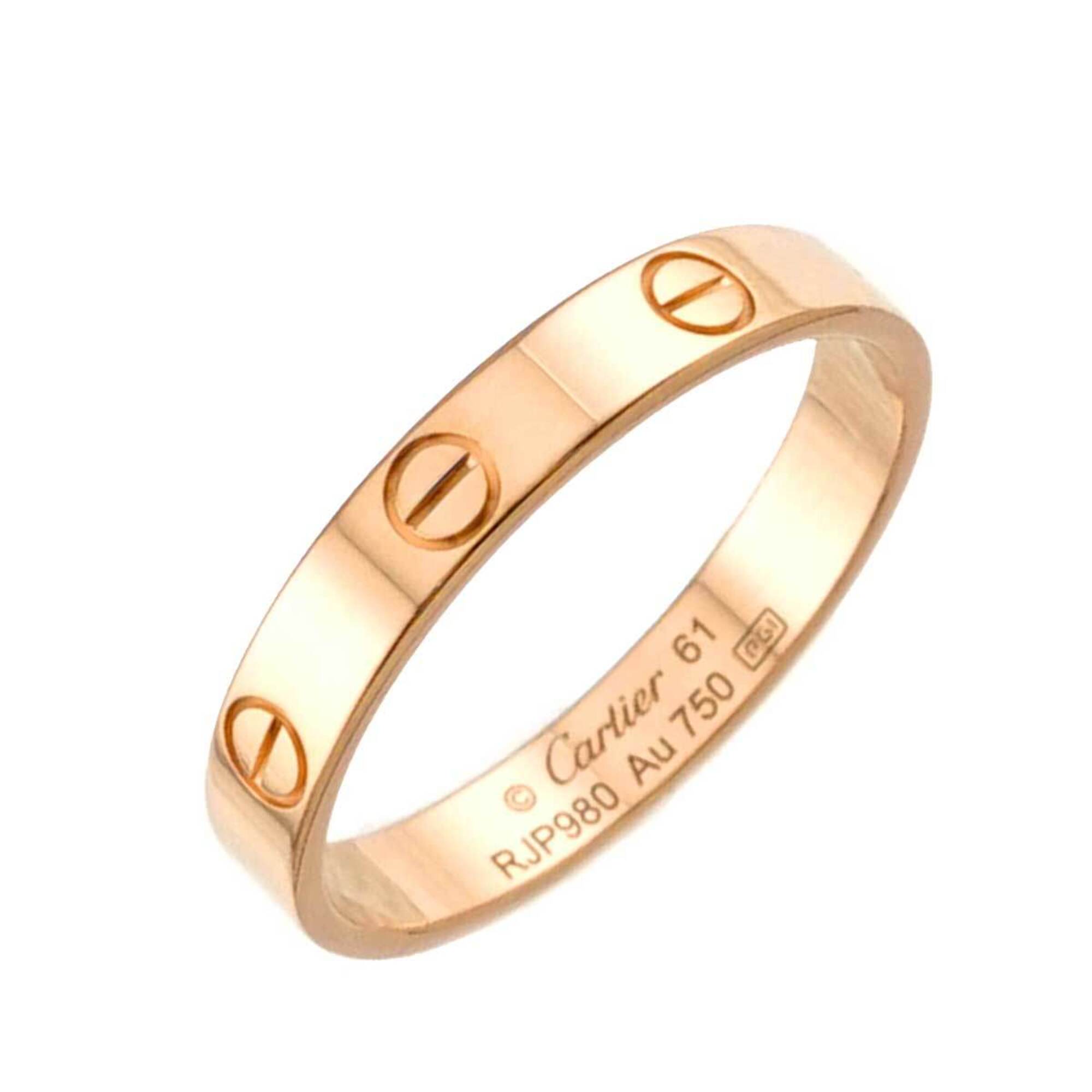 Cartier Pink Gold (18K) Band Ring (Pre-Owned)