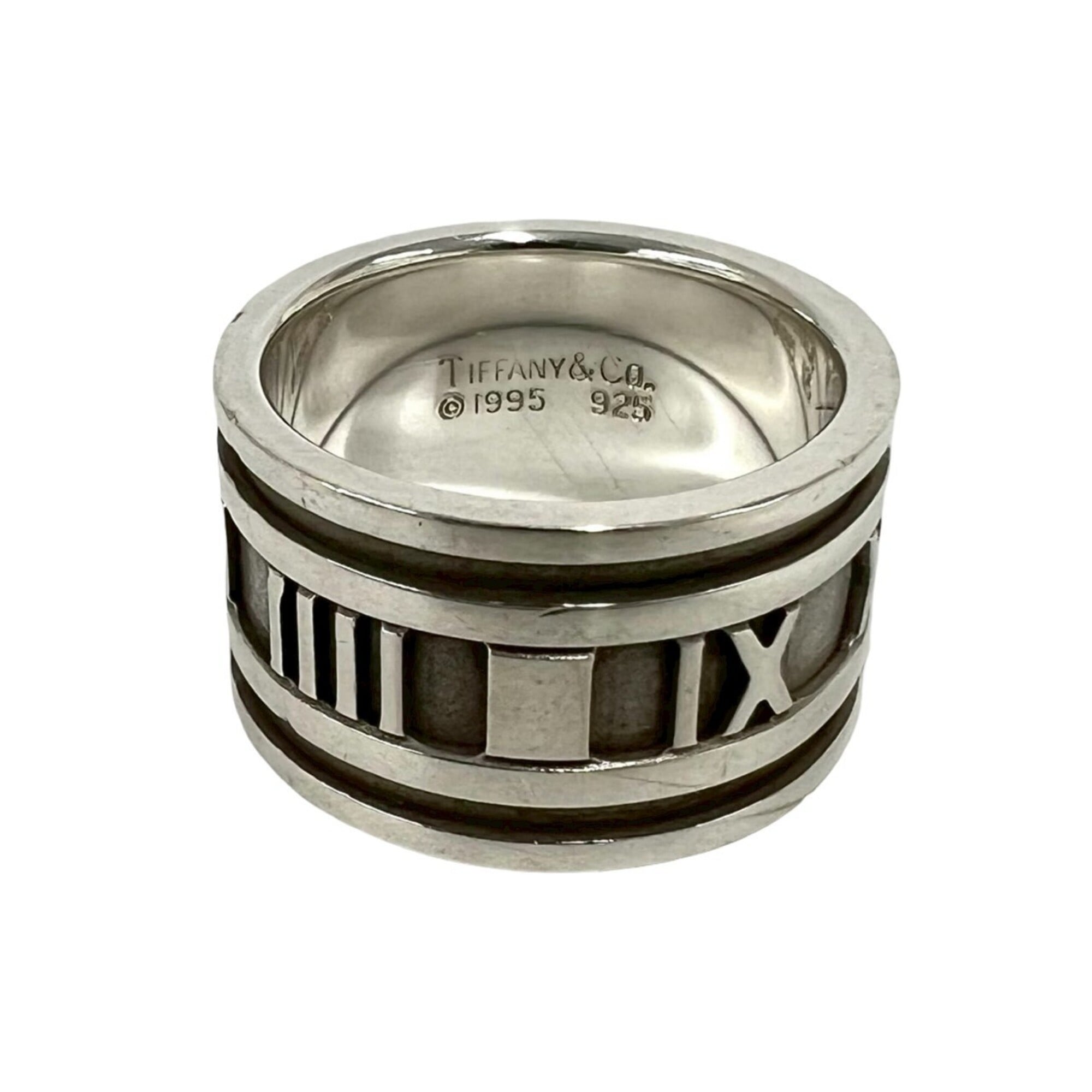 Tiffany Silver Silver 925 Band Ring (Pre-Owned)