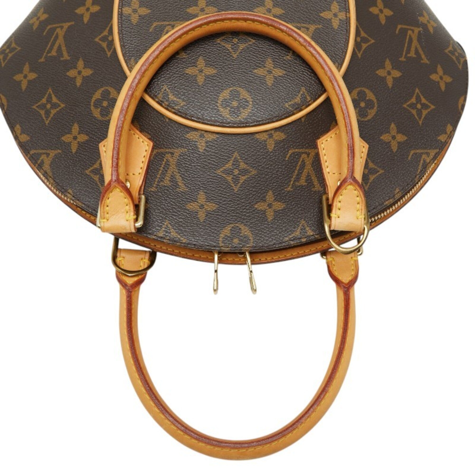 Louis Vuitton Monogram Brown Pvc Leather Handbag (Pre-Owned)