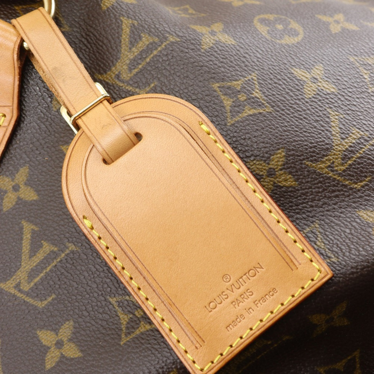 Louis Vuitton Brown Monogram Canvas Boston Bag (Pre-Owned)