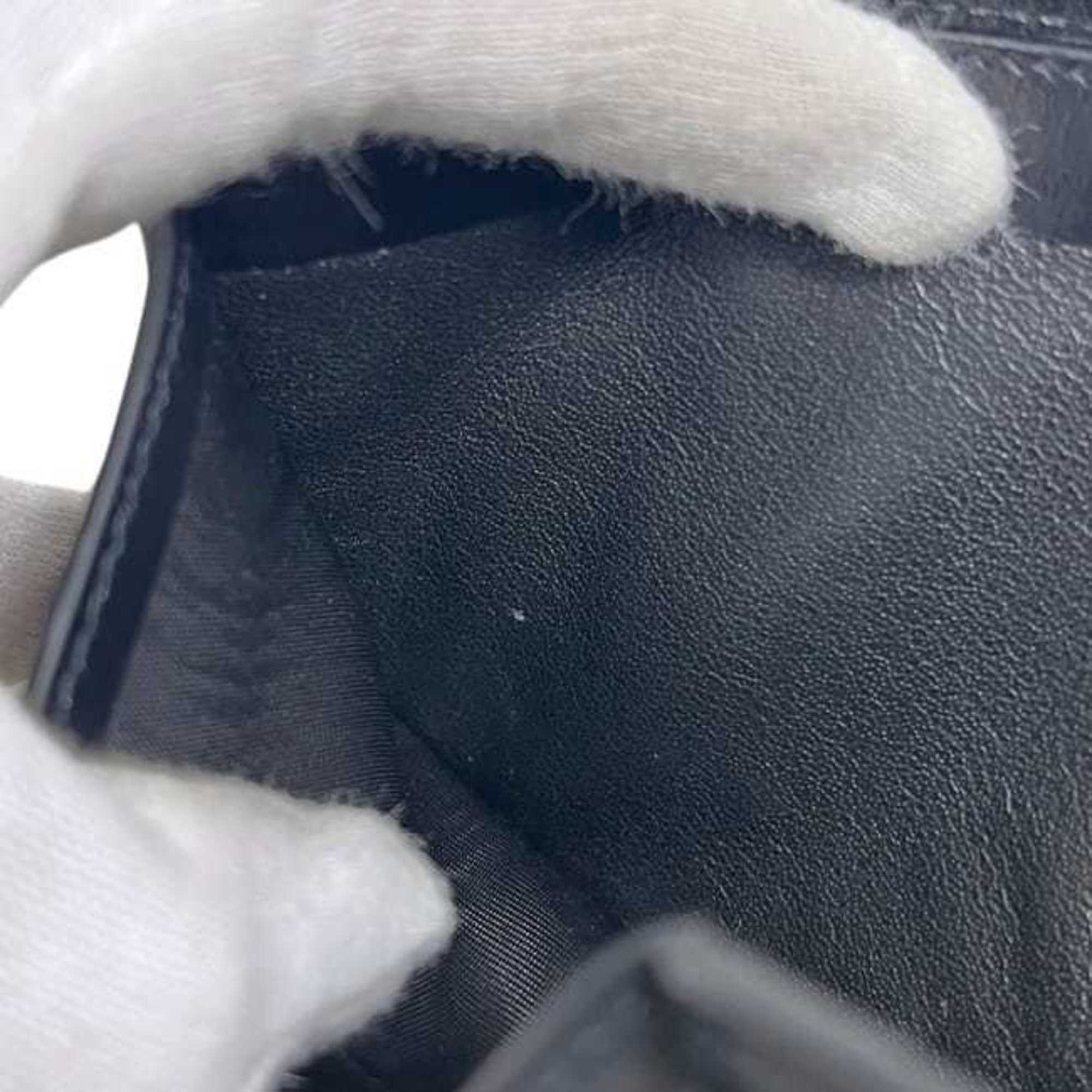 Saint Laurent Black Leather Wallet (Bi-Fold) (Pre-Owned)