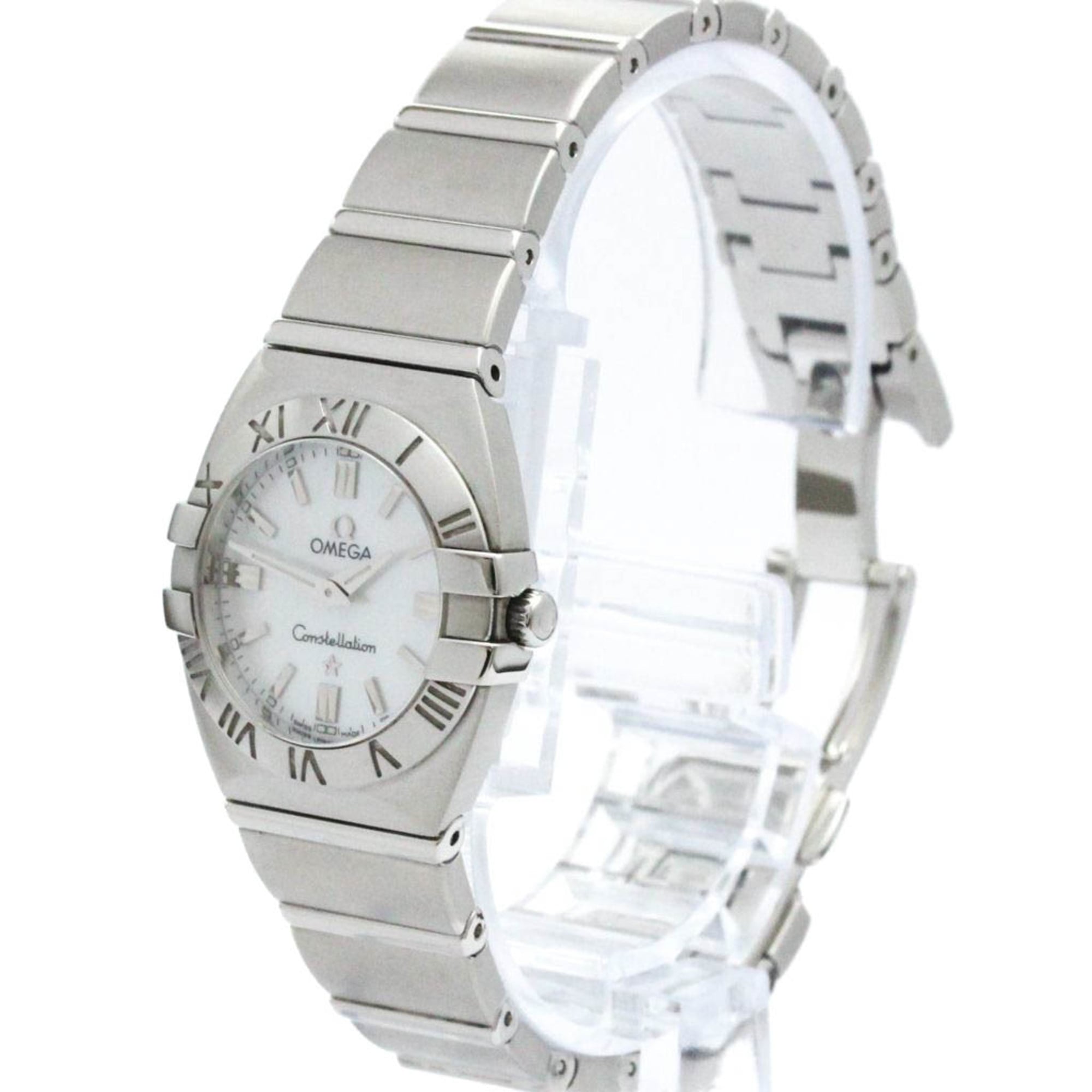 Omega Constellation Double Eagle Quartz Watch Stainless Steel Watch (Pre-Owned)