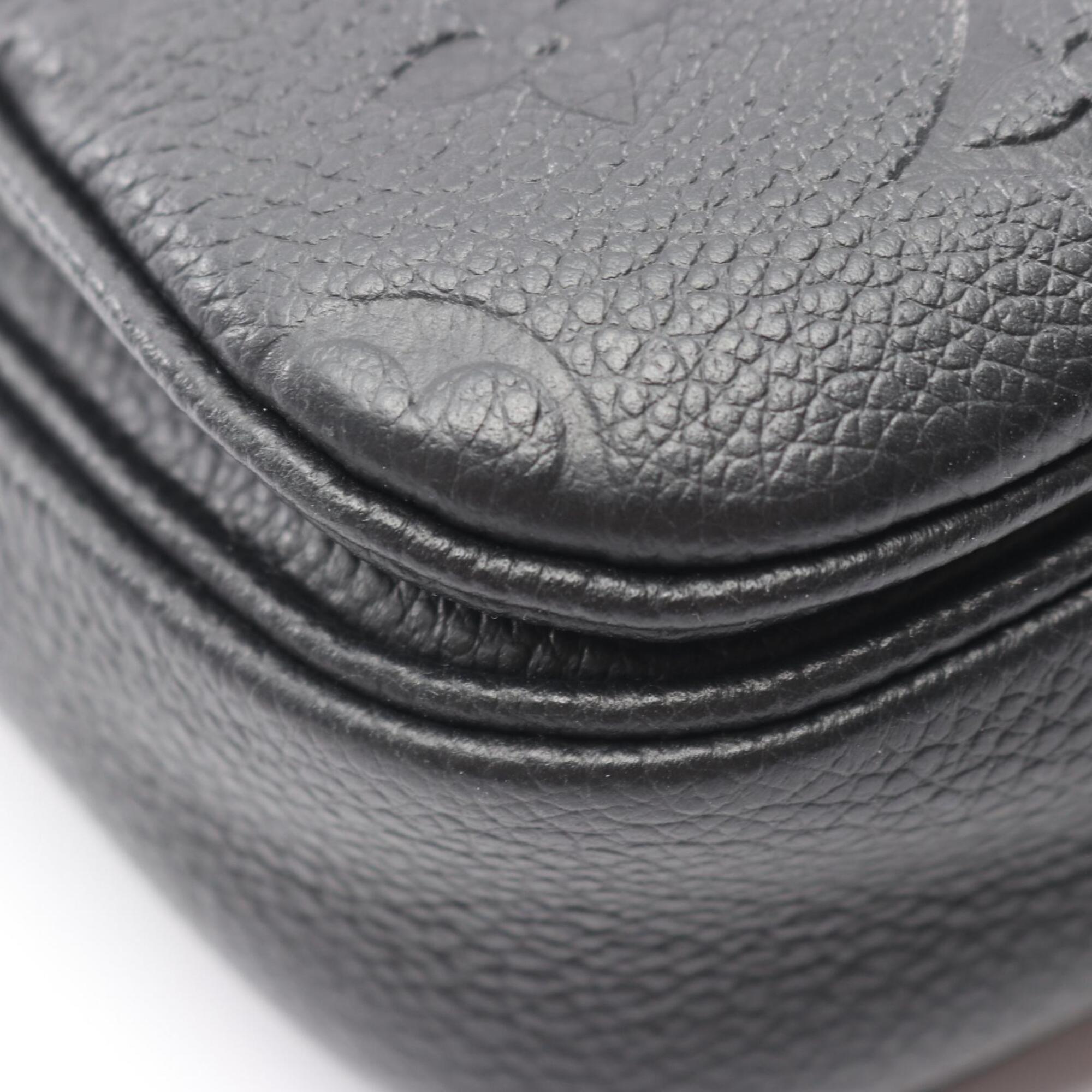 Louis Vuitton Black Monogram Empreinte Handbag Pochette (Pre-Owned)