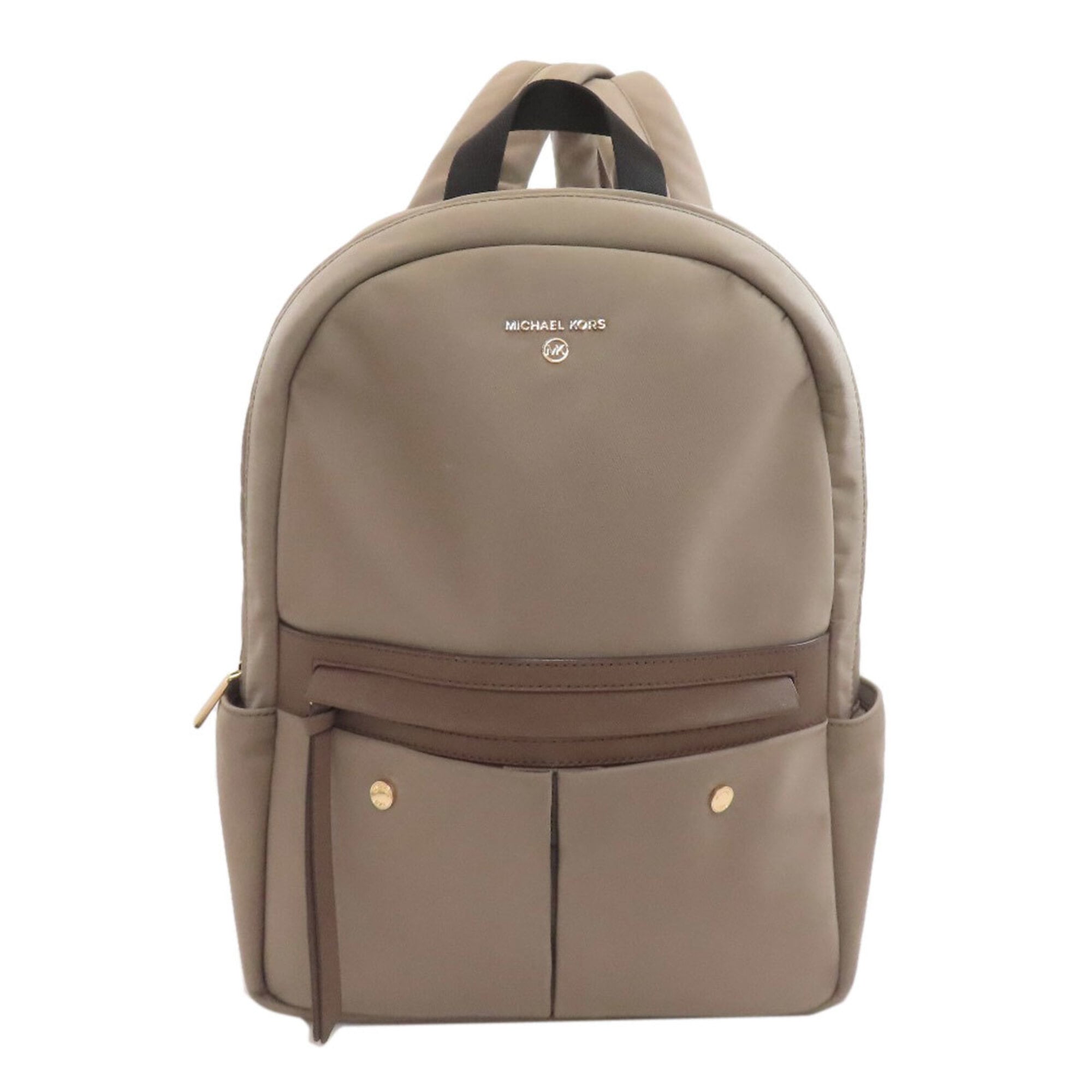 Michael Kors Brown Nylon Backpack (Pre-Owned)