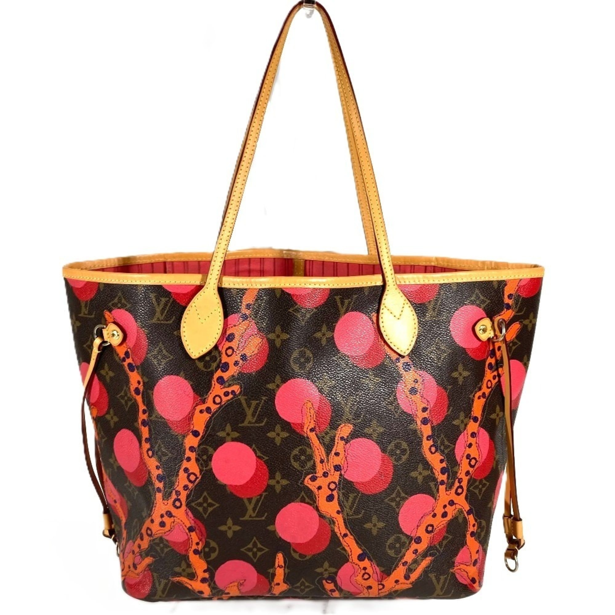 Louis Vuitton Monogram Ramages Brown Pink Monogram Shoulder Bag Tote Bag (Pre-Owned)