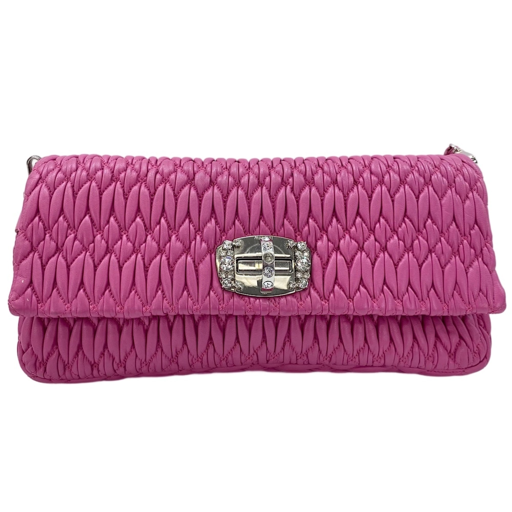 Miu Miu Pink Shoulder Bag (Pre-Owned)