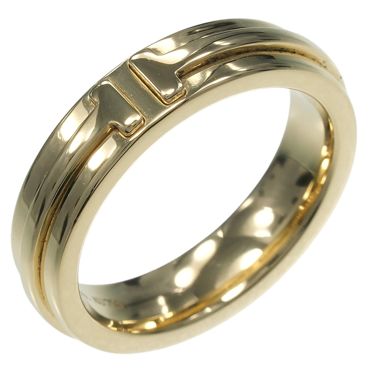 Tiffany Yellow Gold (18K) Band Ring (Pre-Owned)