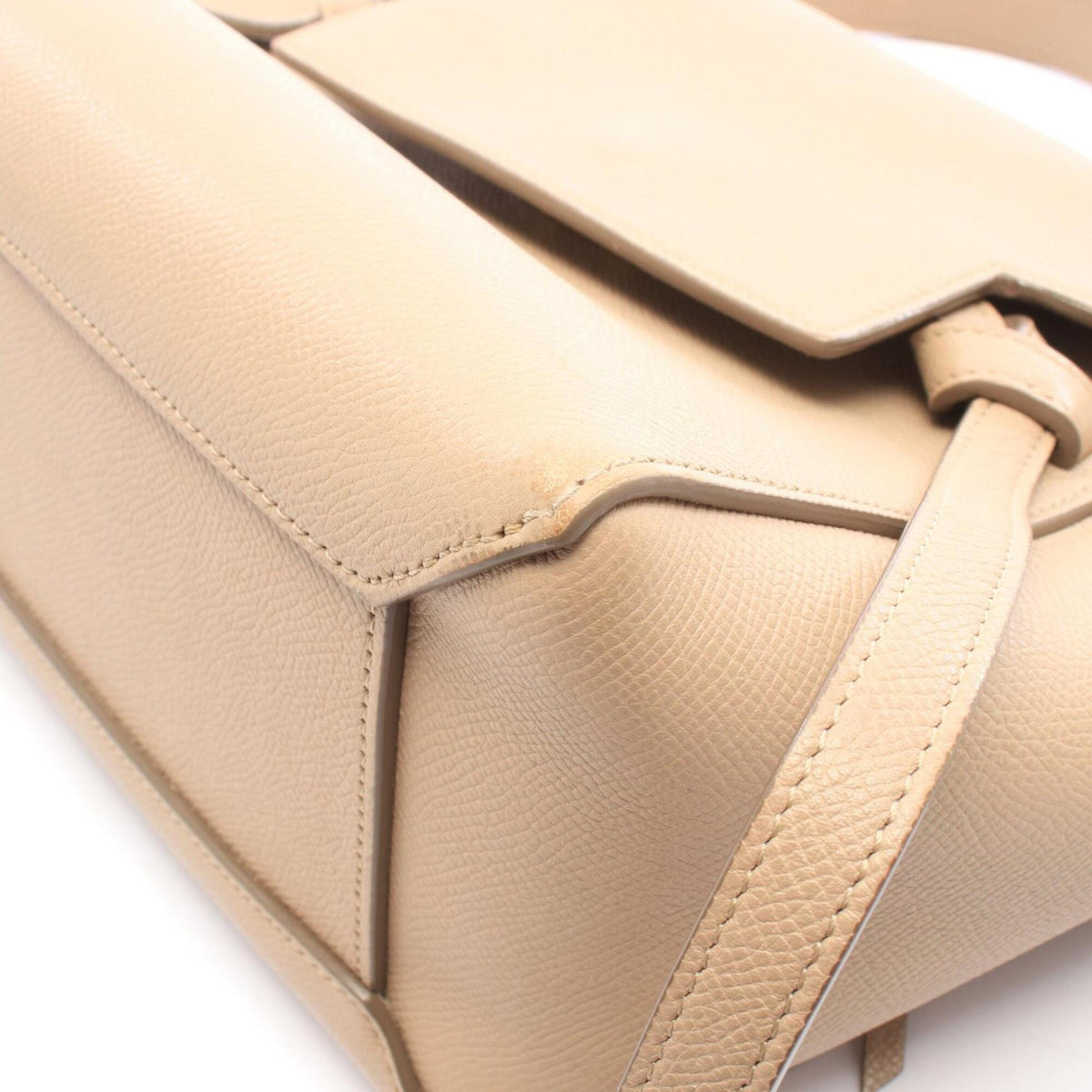 Celine Beige Leather Handbag (Pre-Owned)