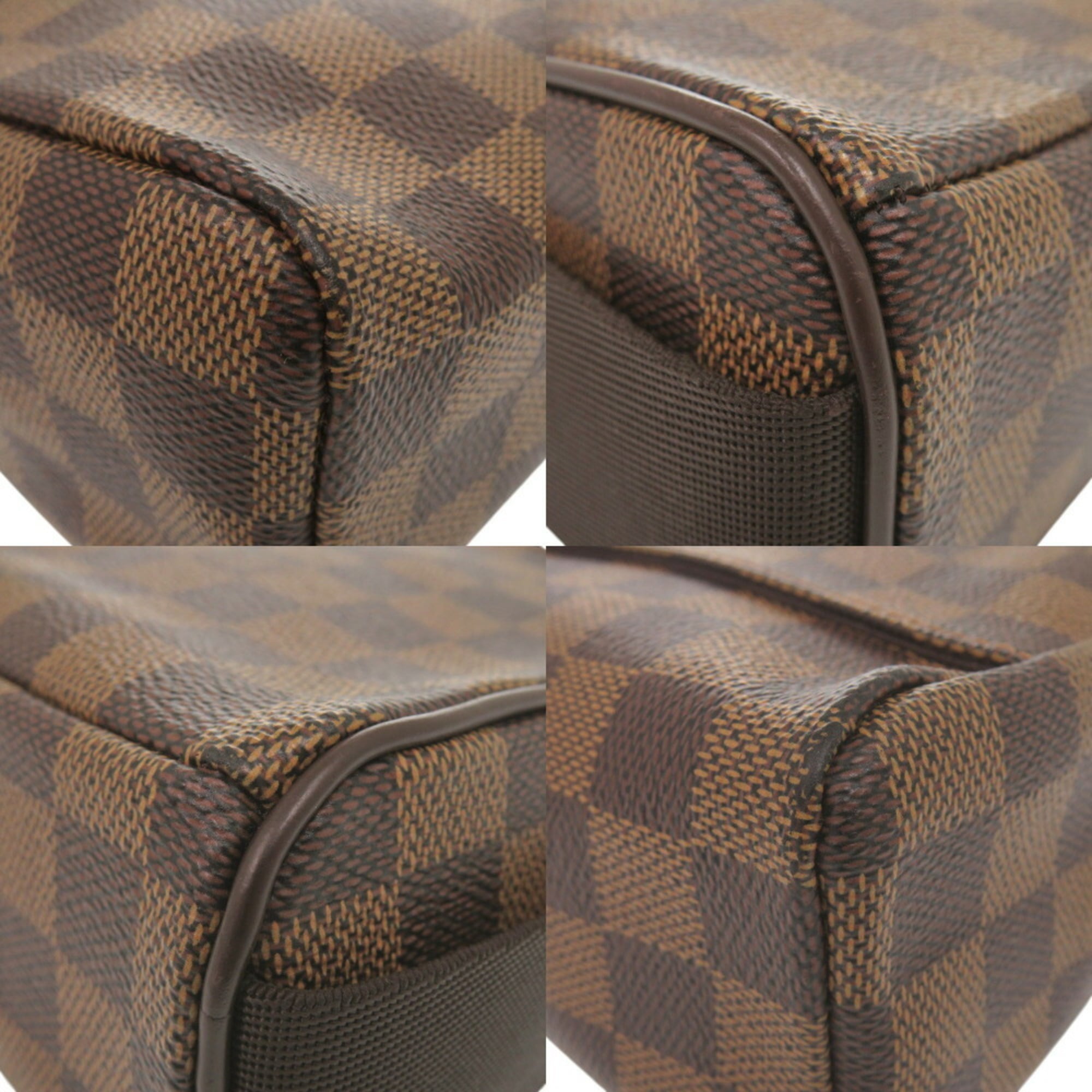 Louis Vuitton Ebene Damier Canvas Shoulder Bag (Pre-Owned)