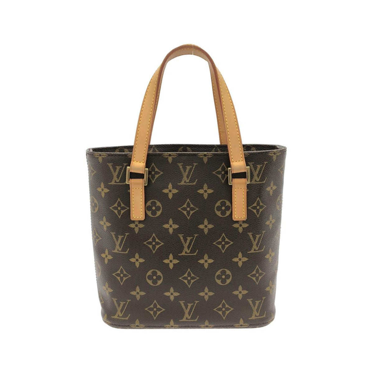 Louis Vuitton Marron Coated Canvas Handbag (Pre-Owned)