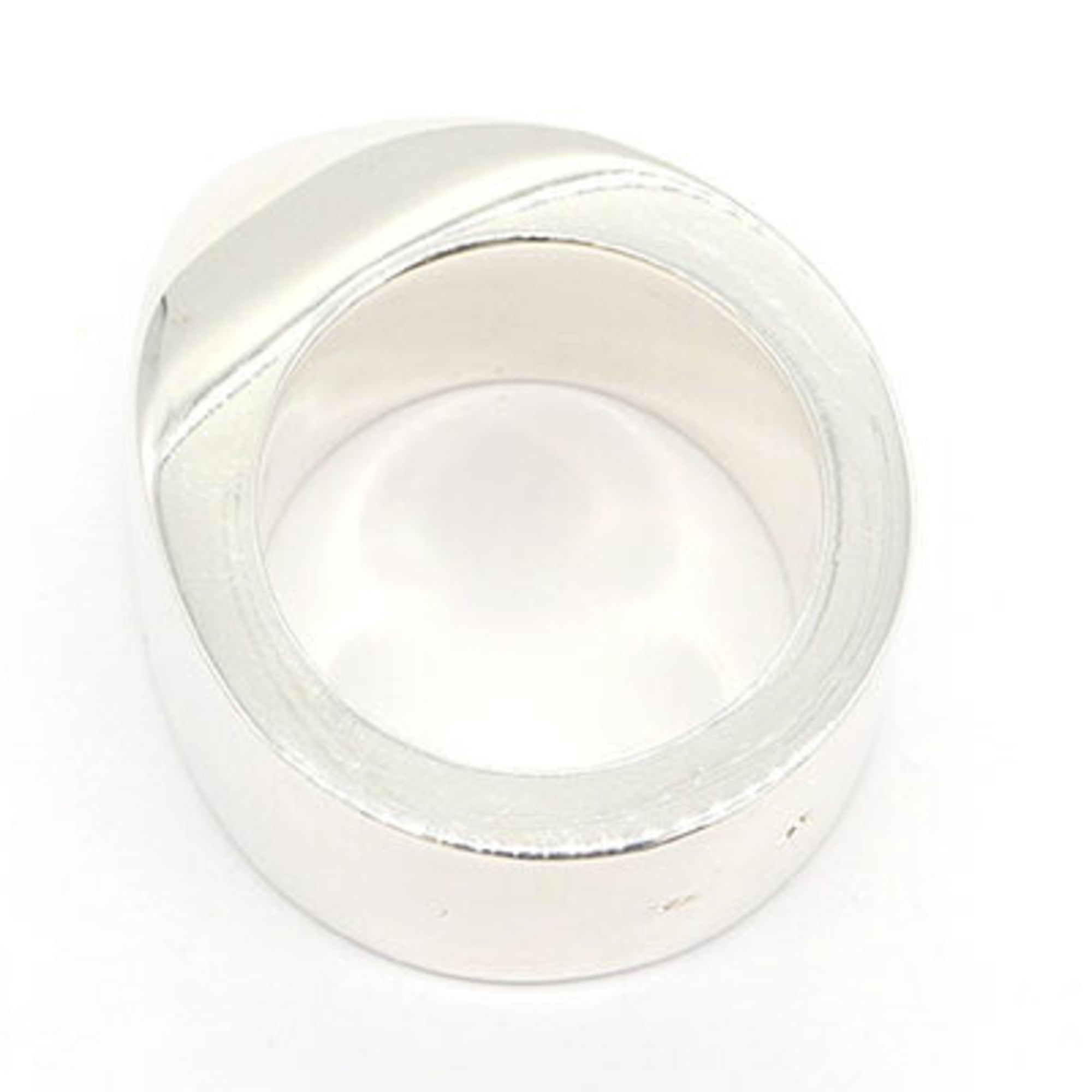 Hermes Medor Sterling Silver 925 Band Ring (Pre-Owned)
