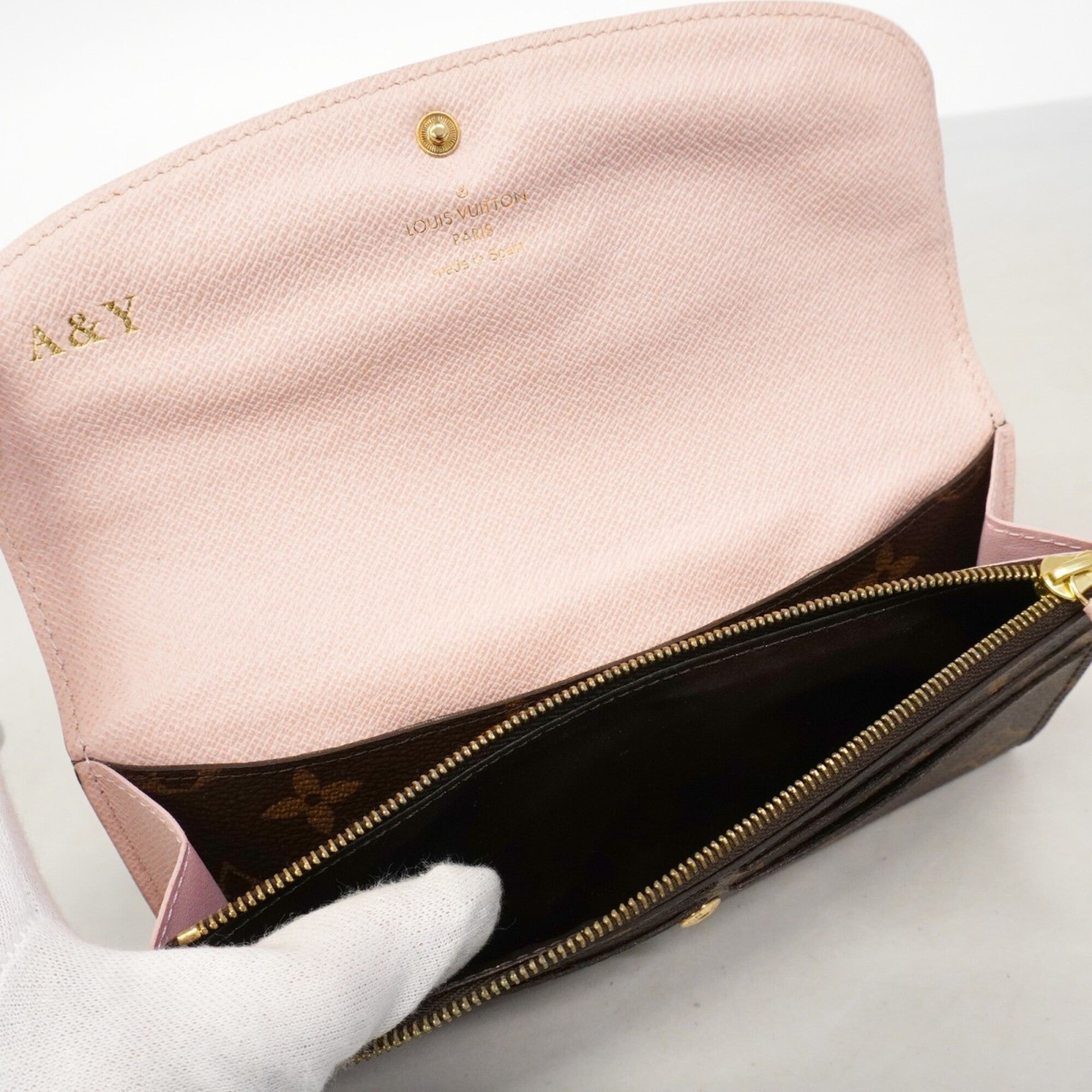 Louis Vuitton Rose Ballerine Long Wallet (Bi-Fold) (Pre-Owned)