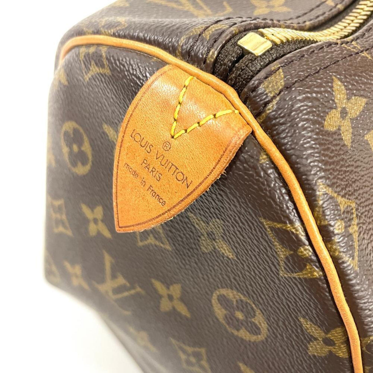 Louis Vuitton Brown Monogram Canvas Boston Bag (Pre-Owned)