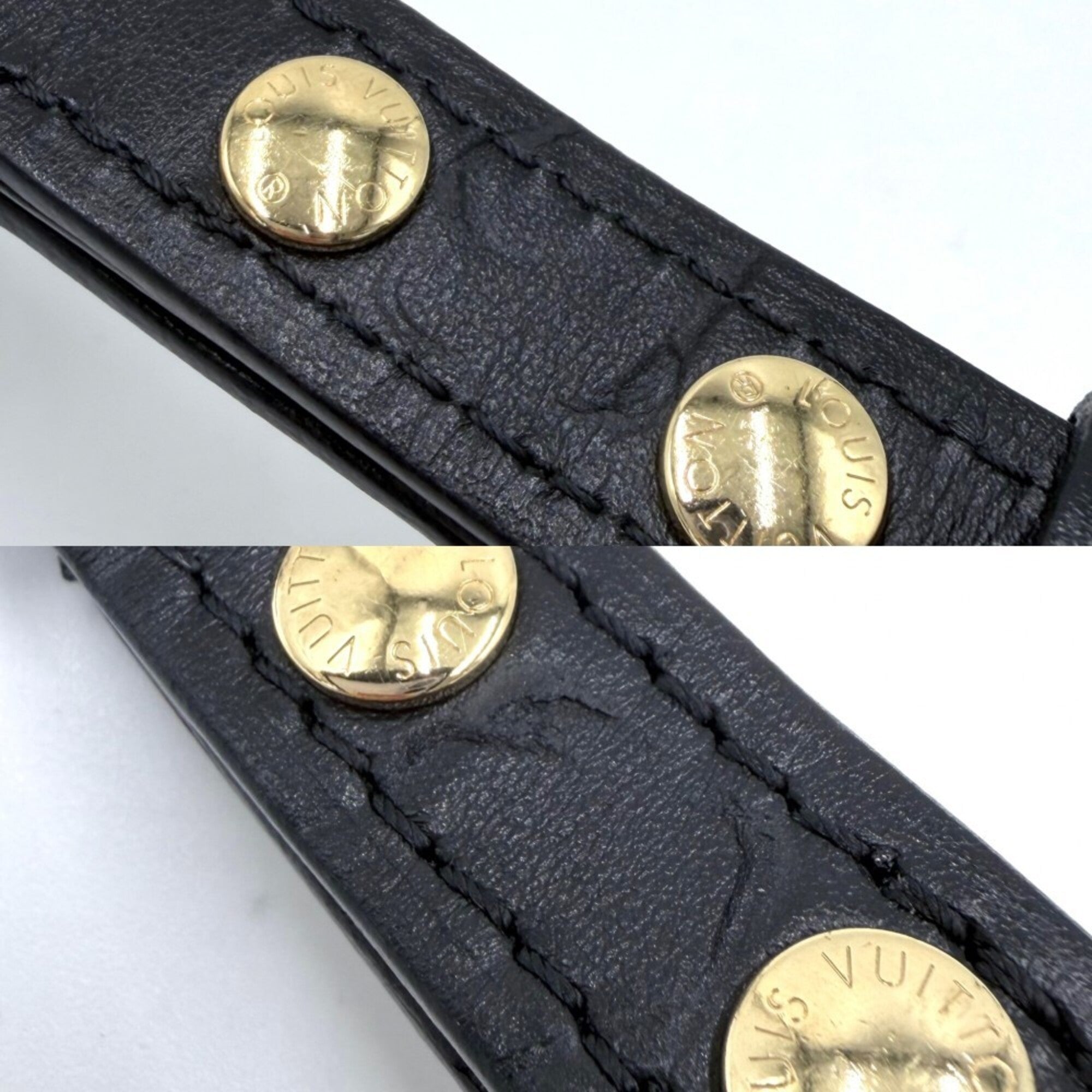 Louis Vuitton Brown Noir Monogram Shoulder Bag (Pre-Owned)