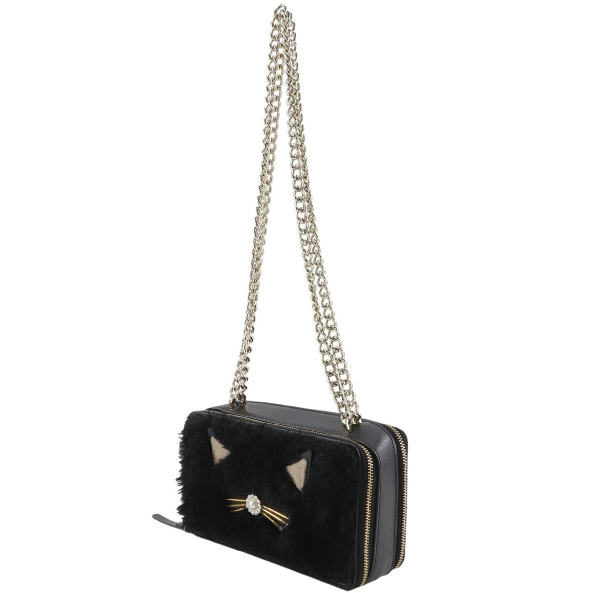 Kate Spade Black Leather Shoulder Bag (Pre-Owned)