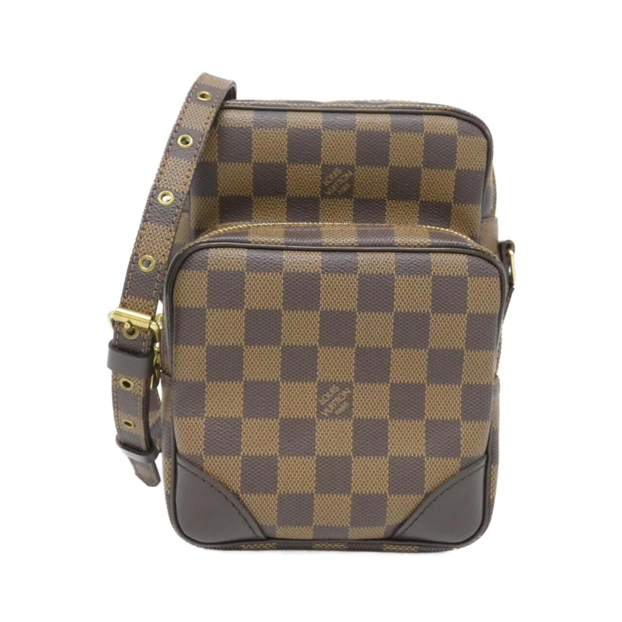Louis Vuitton Damier Ebene Coated Canvas Shoulder Bag (Pre-Owned)