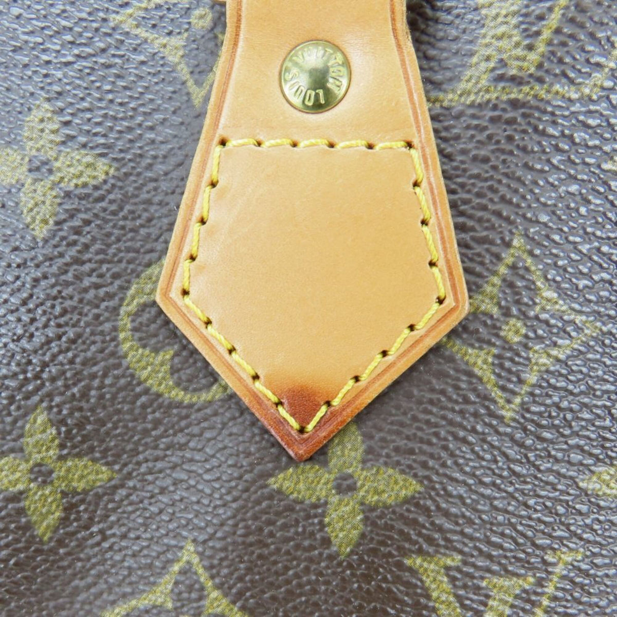 Louis Vuitton Monogram Brown Monogram Leather Handbag (Pre-Owned)