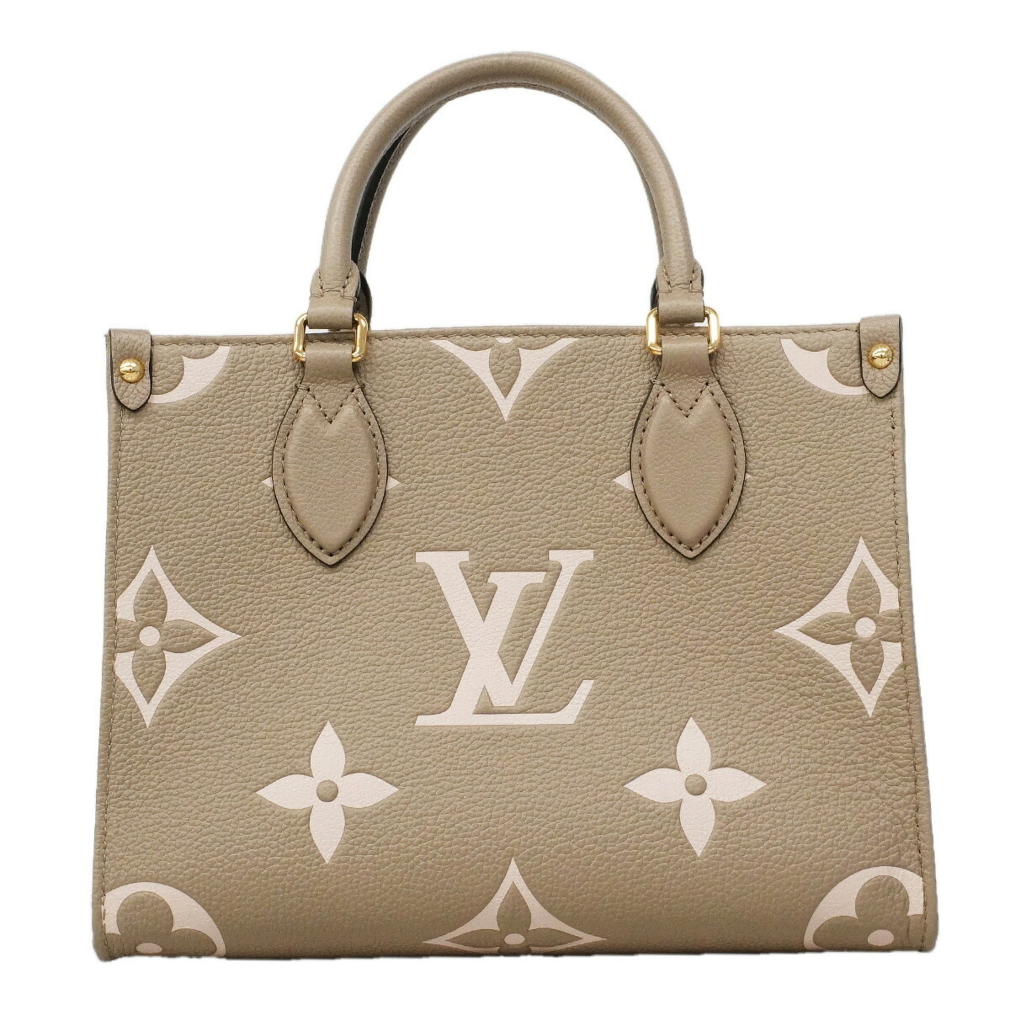 Louis Vuitton Cream Tourterelle Handbag (Pre-Owned)