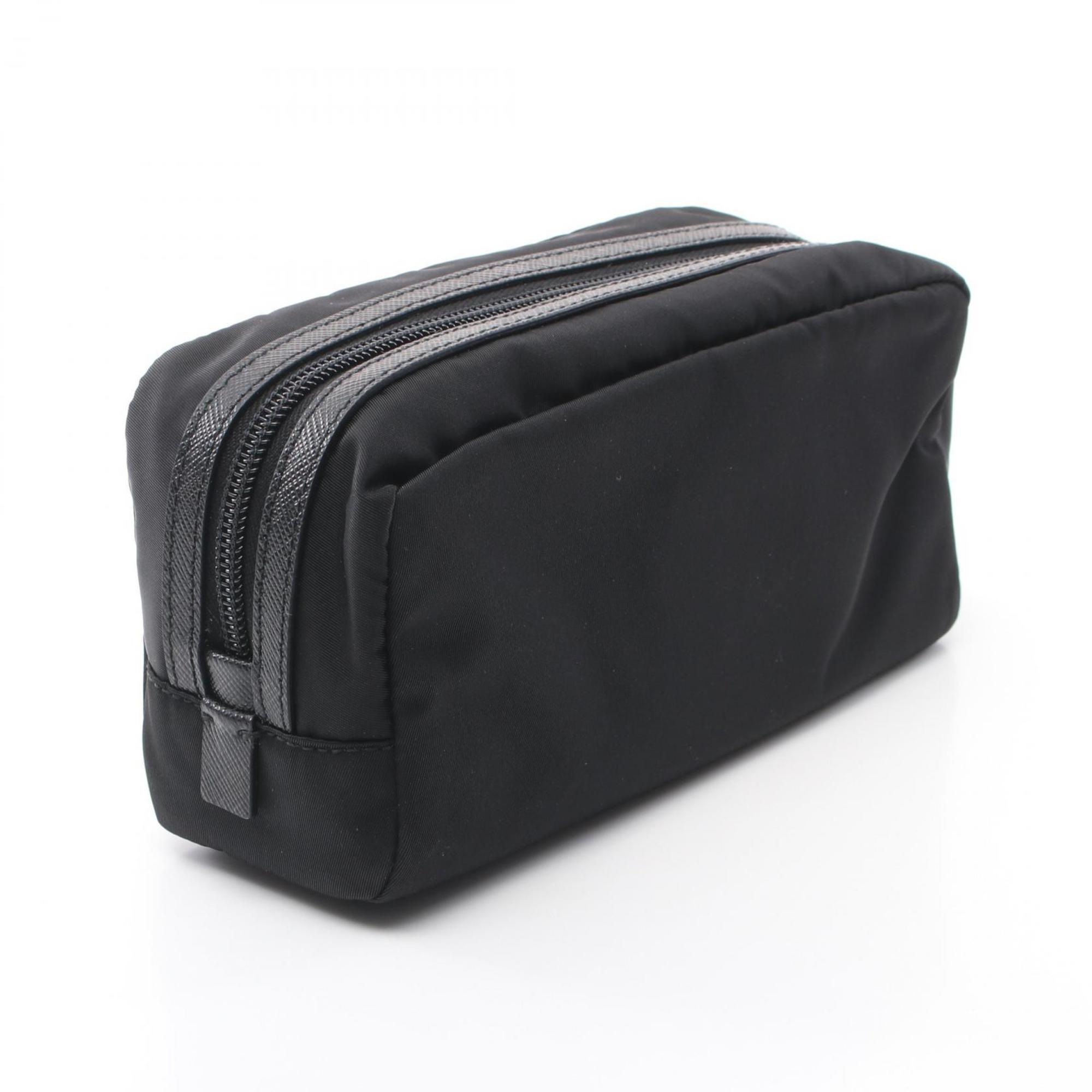 Prada Black Nylon Pouch (Pre-Owned)