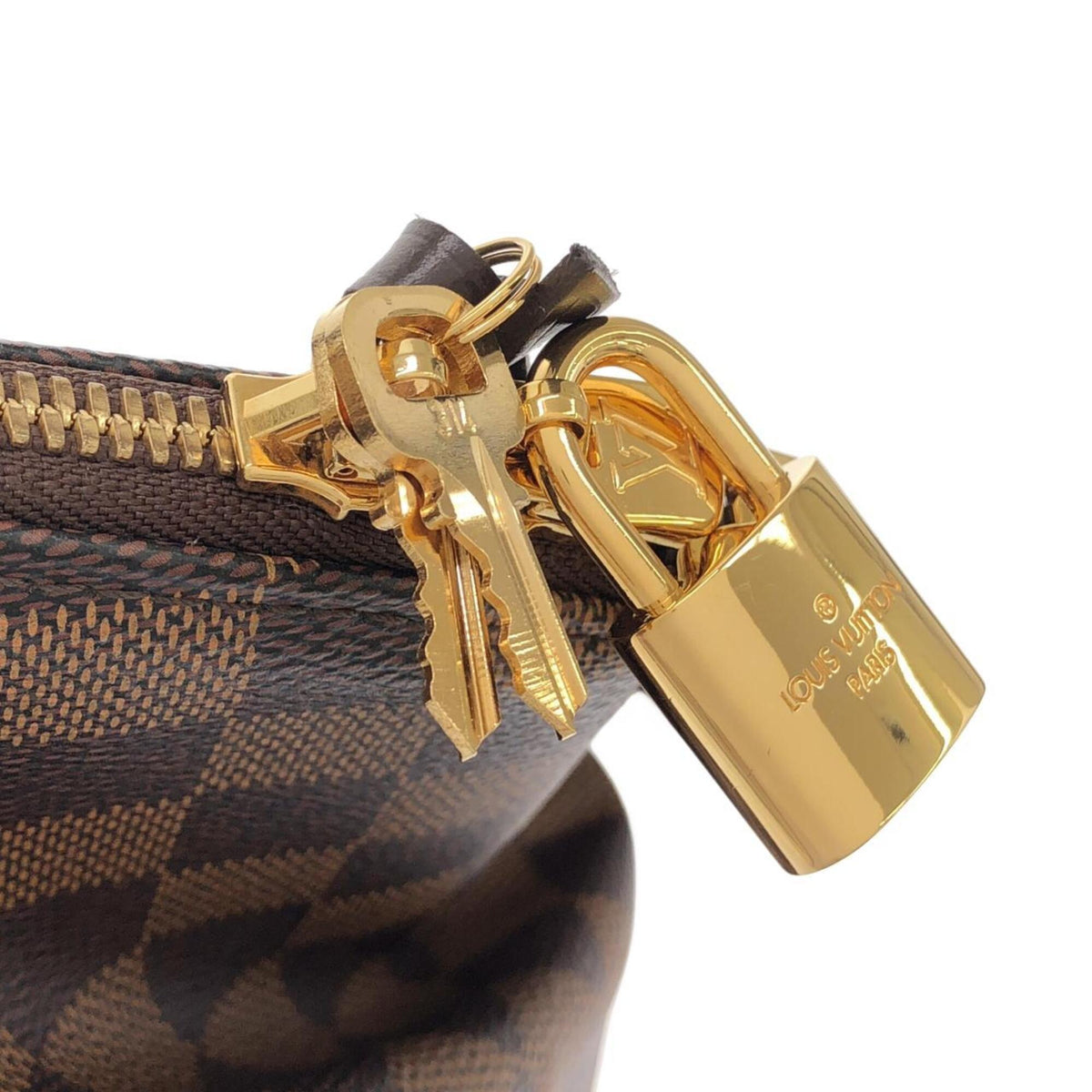 Louis Vuitton Brown Ebene Coated Canvas Shoulder Bag (Pre-Owned)