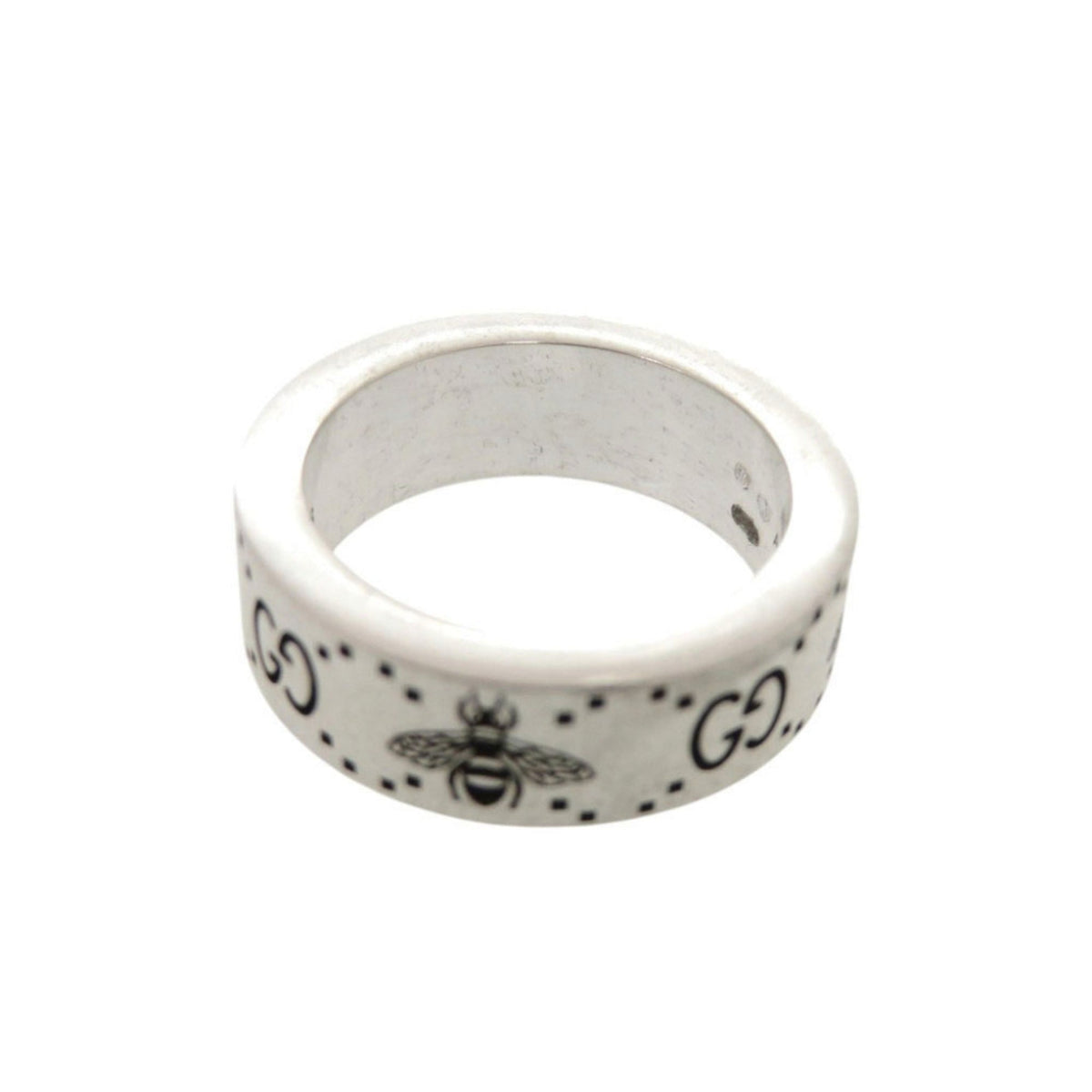 Gucci Silver Silver 925 Band Ring (Pre-Owned)