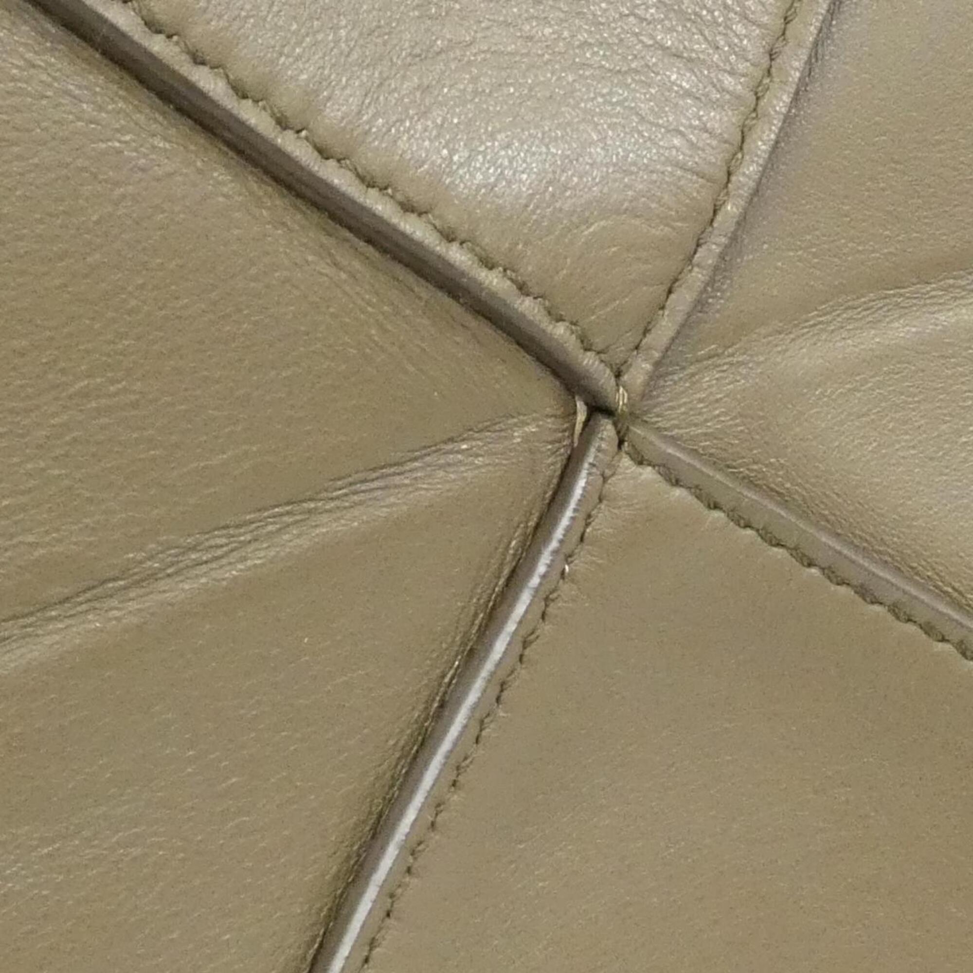 Loewe Brown Leather Handbag Tote Bag (Pre-Owned)