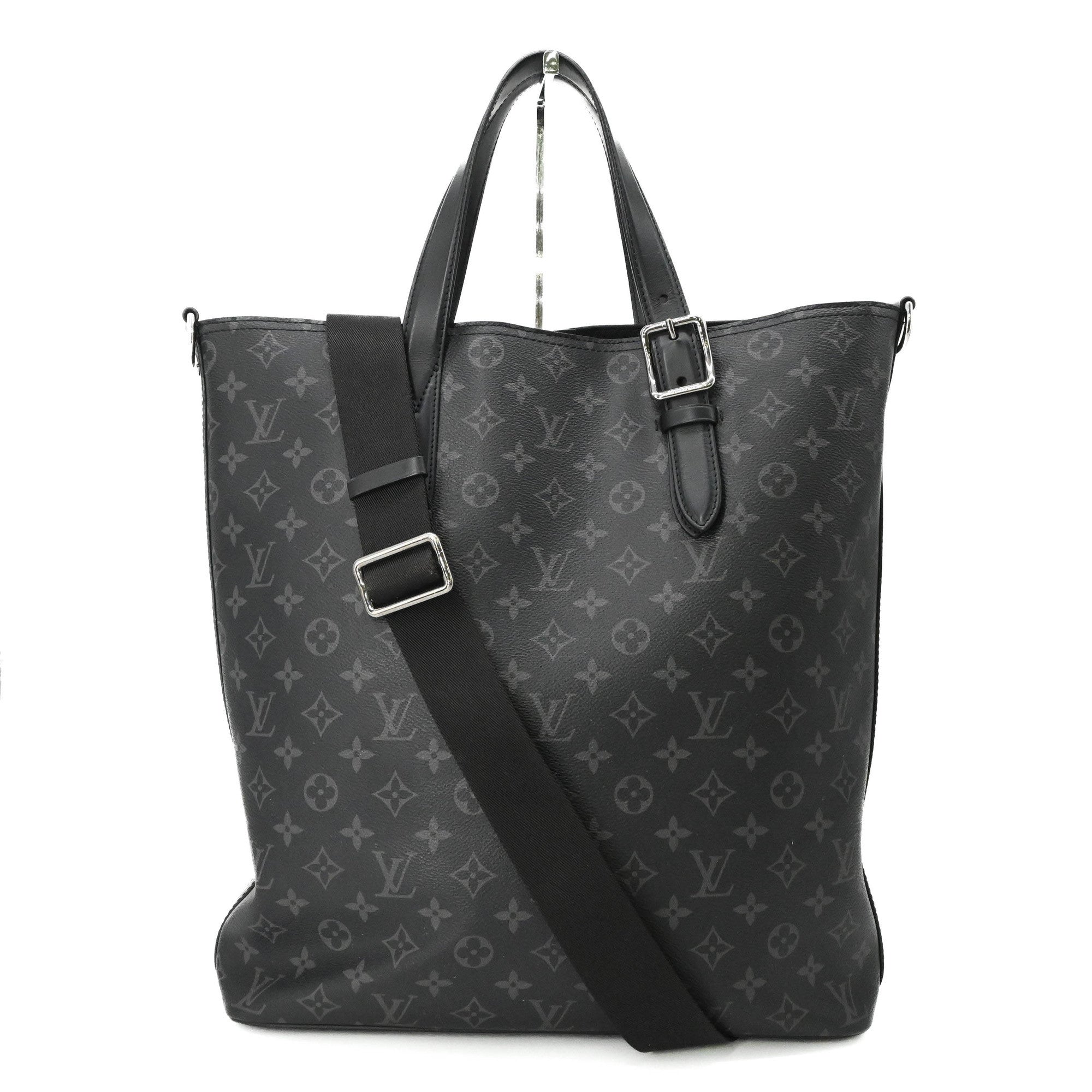 Louis Vuitton Black Monogram Eclipse Monogram Eclipse Tote Bag (Pre-Owned)