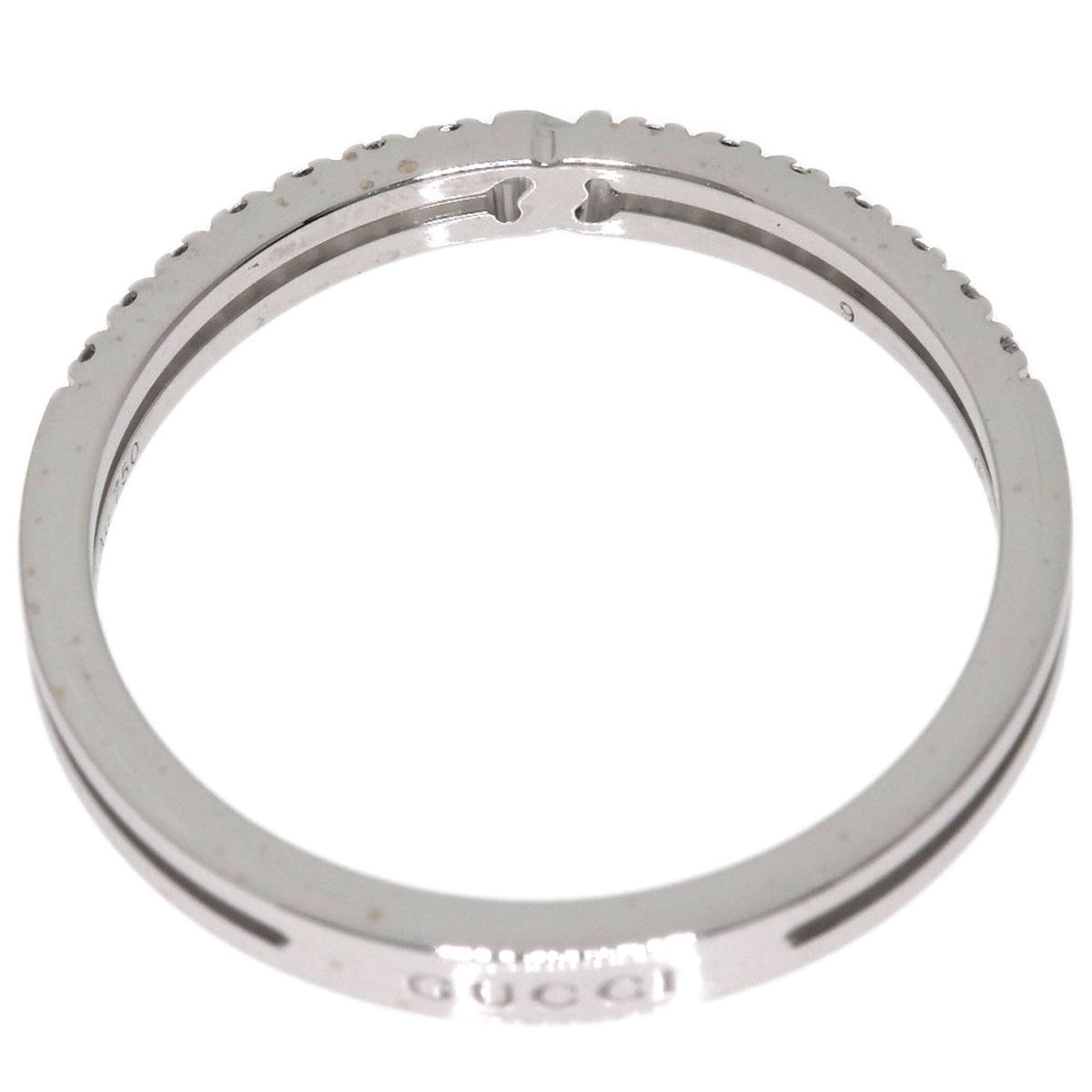 Gucci White Gold (18K) Band Ring (Pre-Owned)