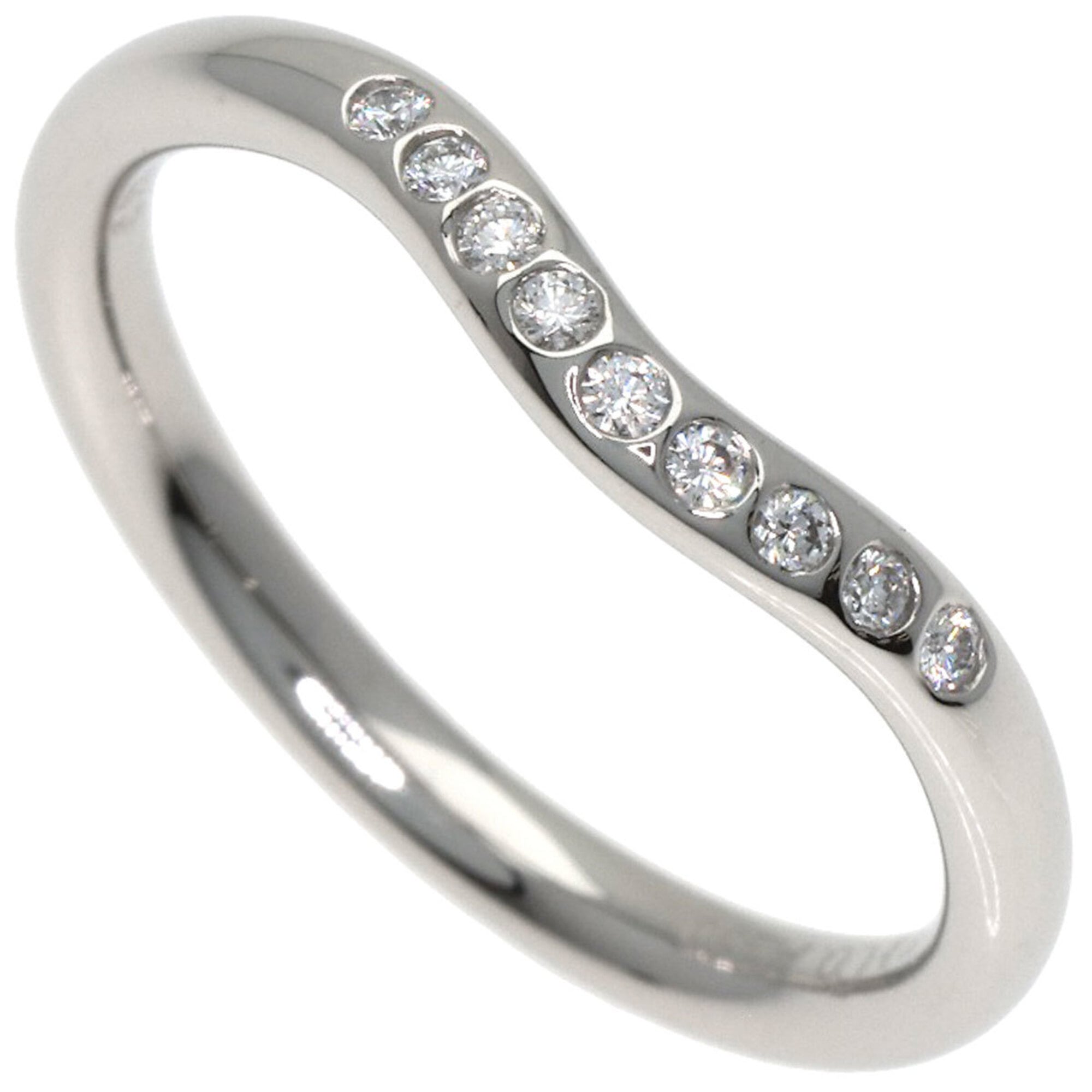 Tiffany Platinum 950 Band Ring (Pre-Owned)