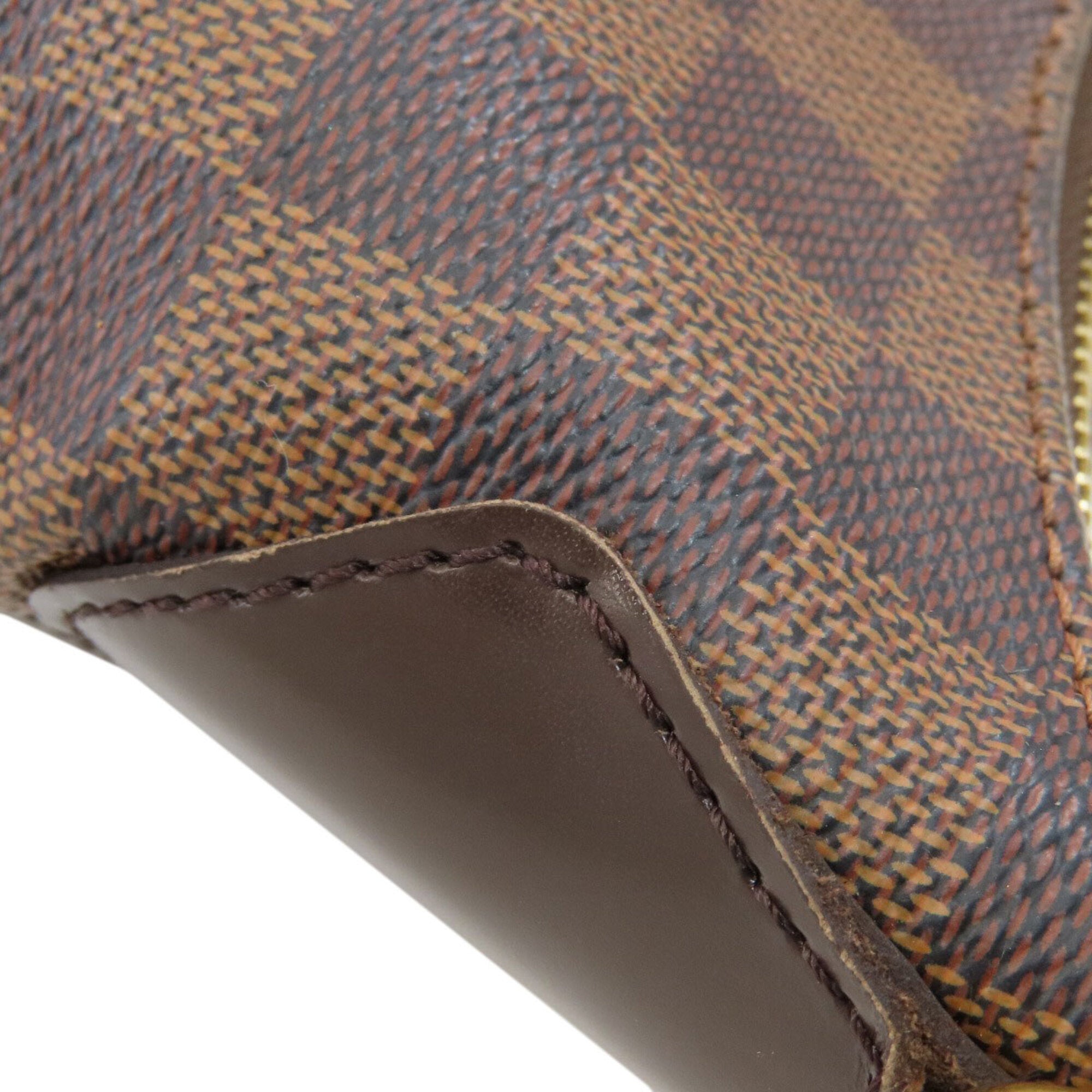 Louis Vuitton Damier Damier Canvas Ebene Damier Canvas Shoulder Bag (Pre-Owned)