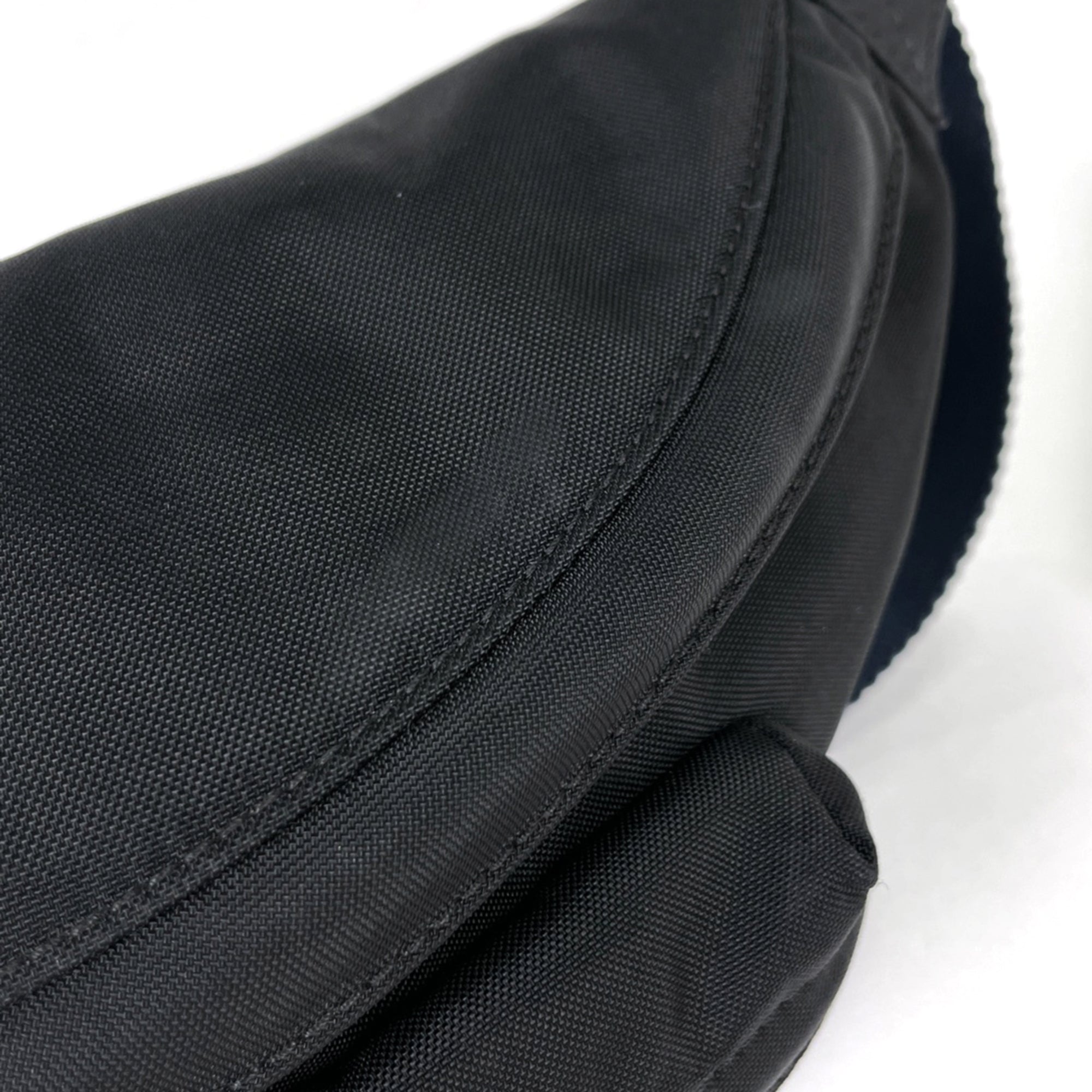 Balenciaga Black Navy Nylon Sling Bag (Pre-Owned)