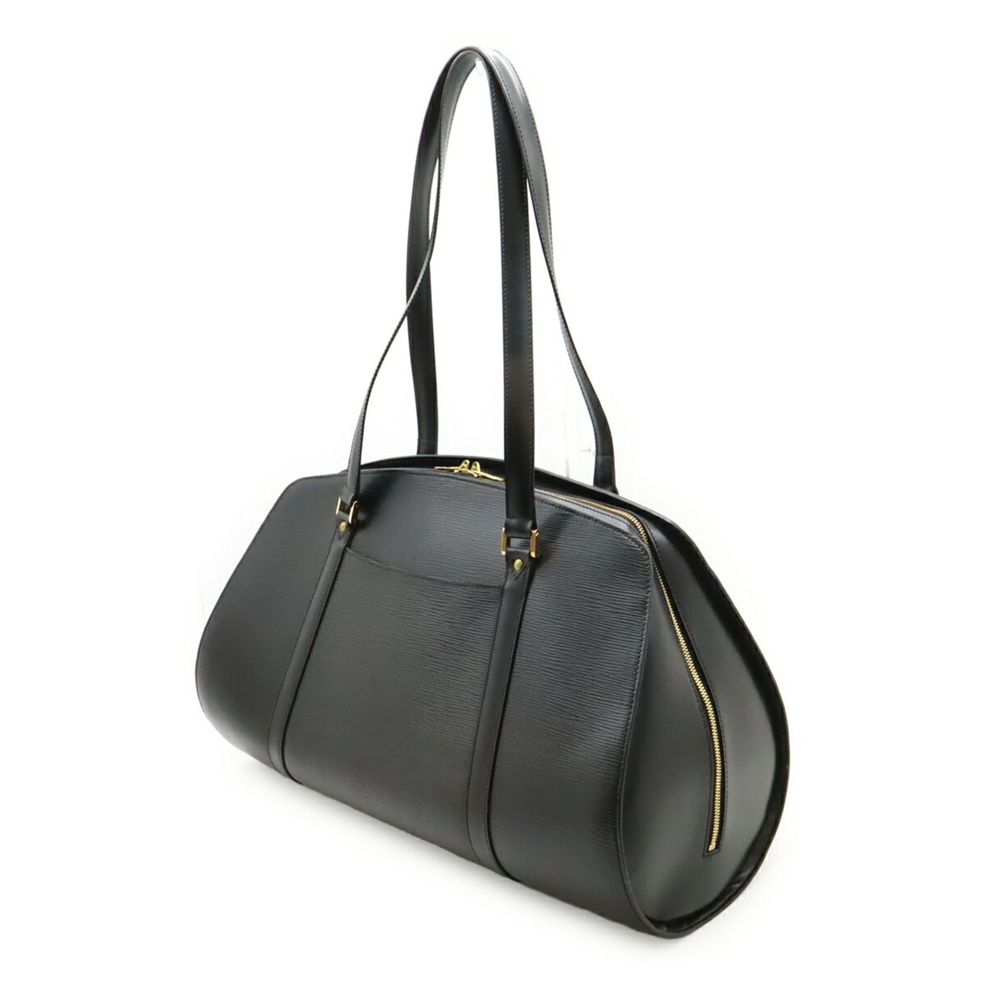 Louis Vuitton Noir Epi Leather Boston Bag Shoulder Bag (Pre-Owned)