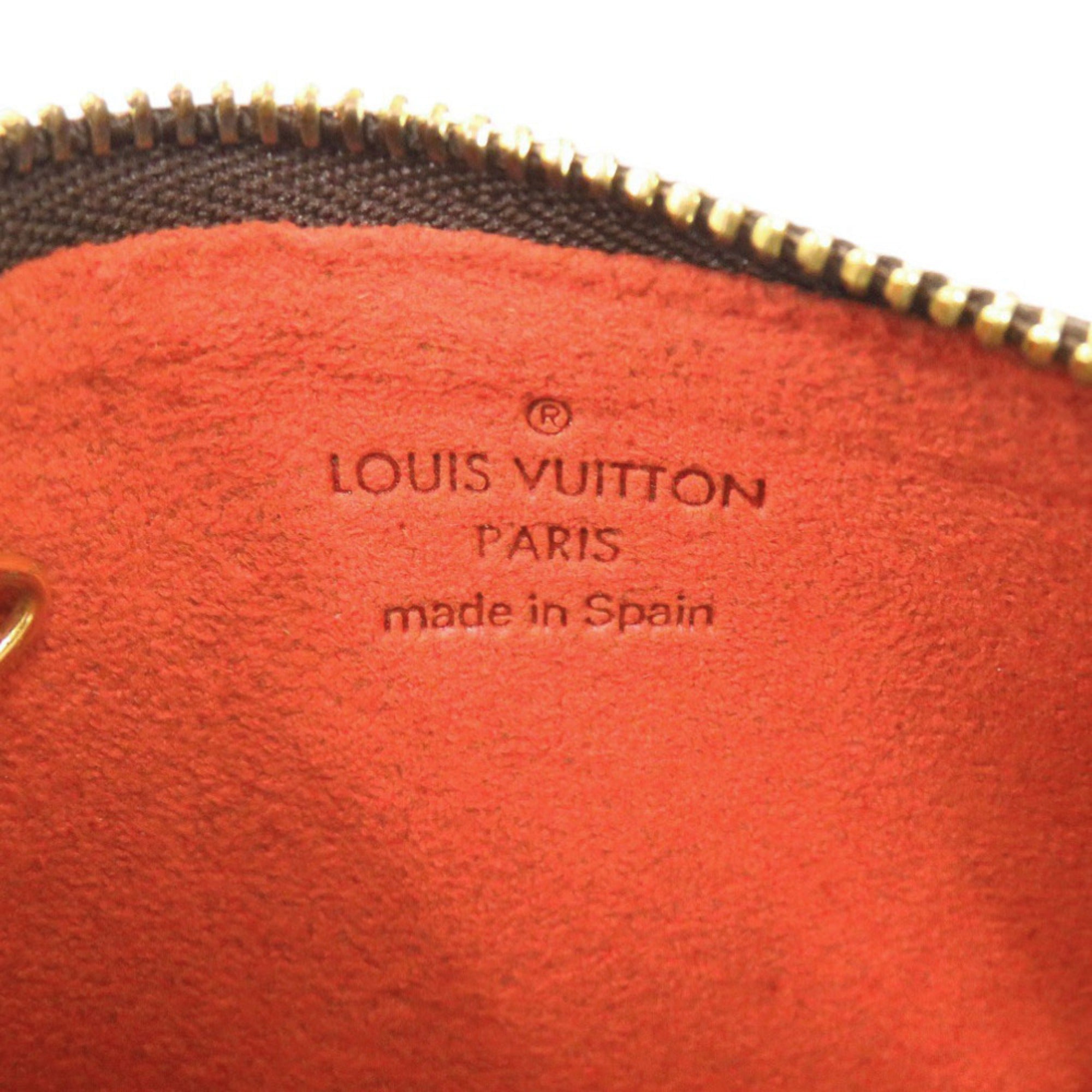 Louis Vuitton Brown Damier Canvas Coin Purse/Coin Case (Pre-Owned)