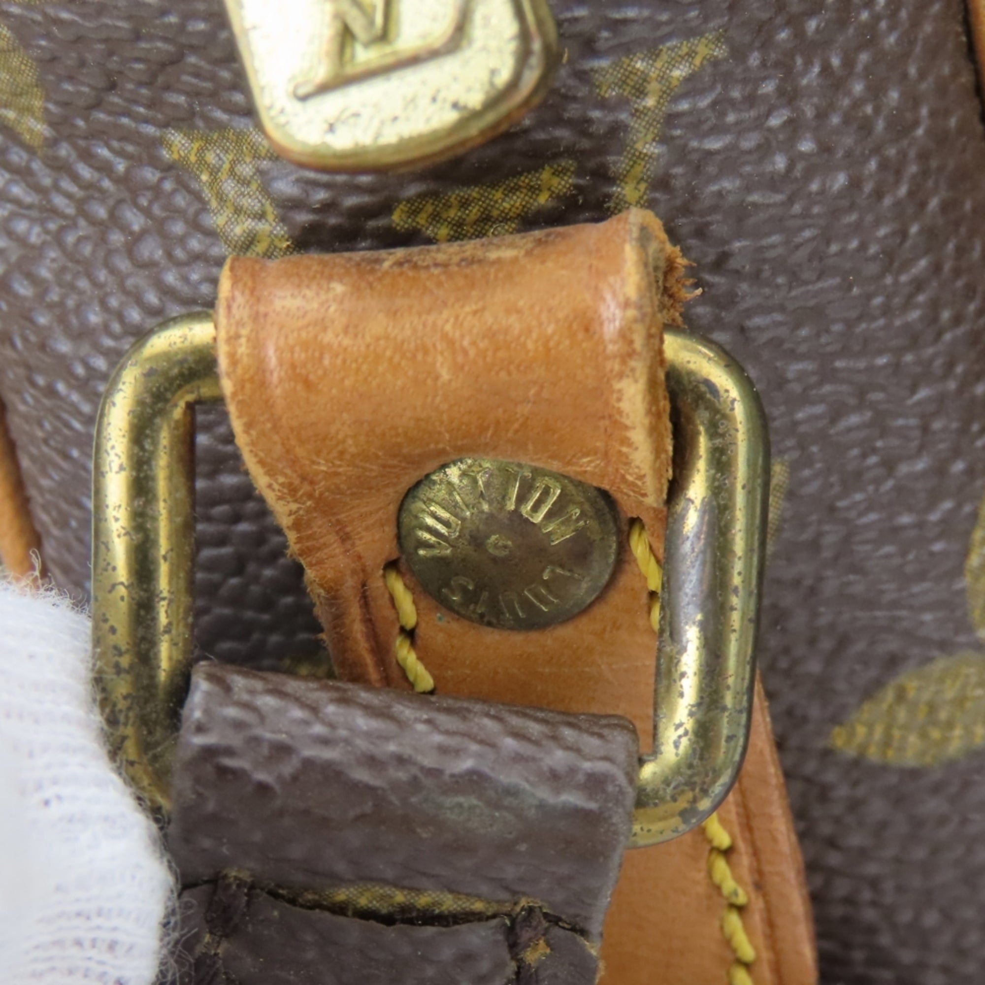 Louis Vuitton Brown Galle Monogram Shoulder Bag (Pre-Owned)