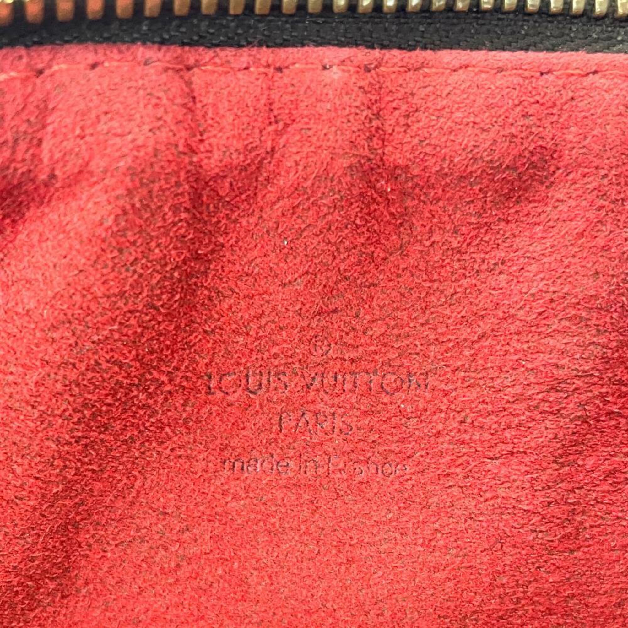 Louis Vuitton Brown Damier Canvas Ebene Handbag (Pre-Owned)
