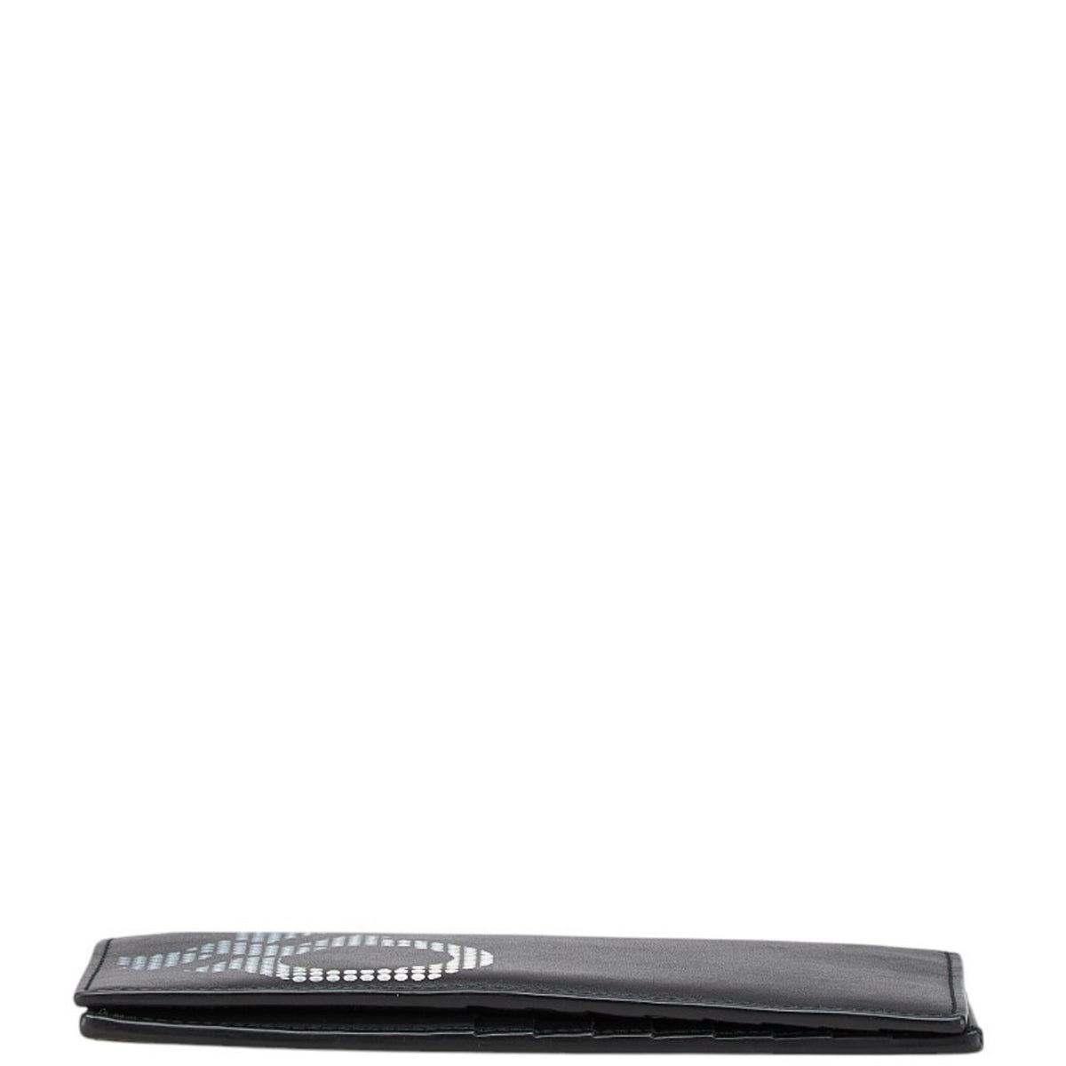 Salvatore Ferragamo Black Leather Long Wallet (Bi-Fold) (Pre-Owned)