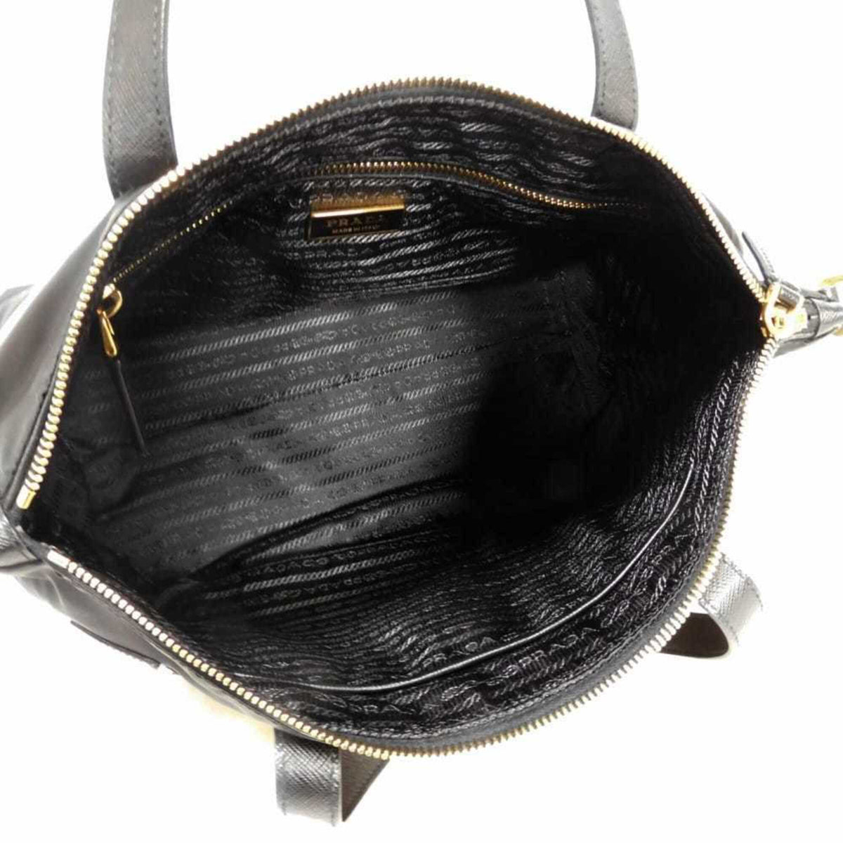 Prada Black Nylon Tote Bag (Pre-Owned)