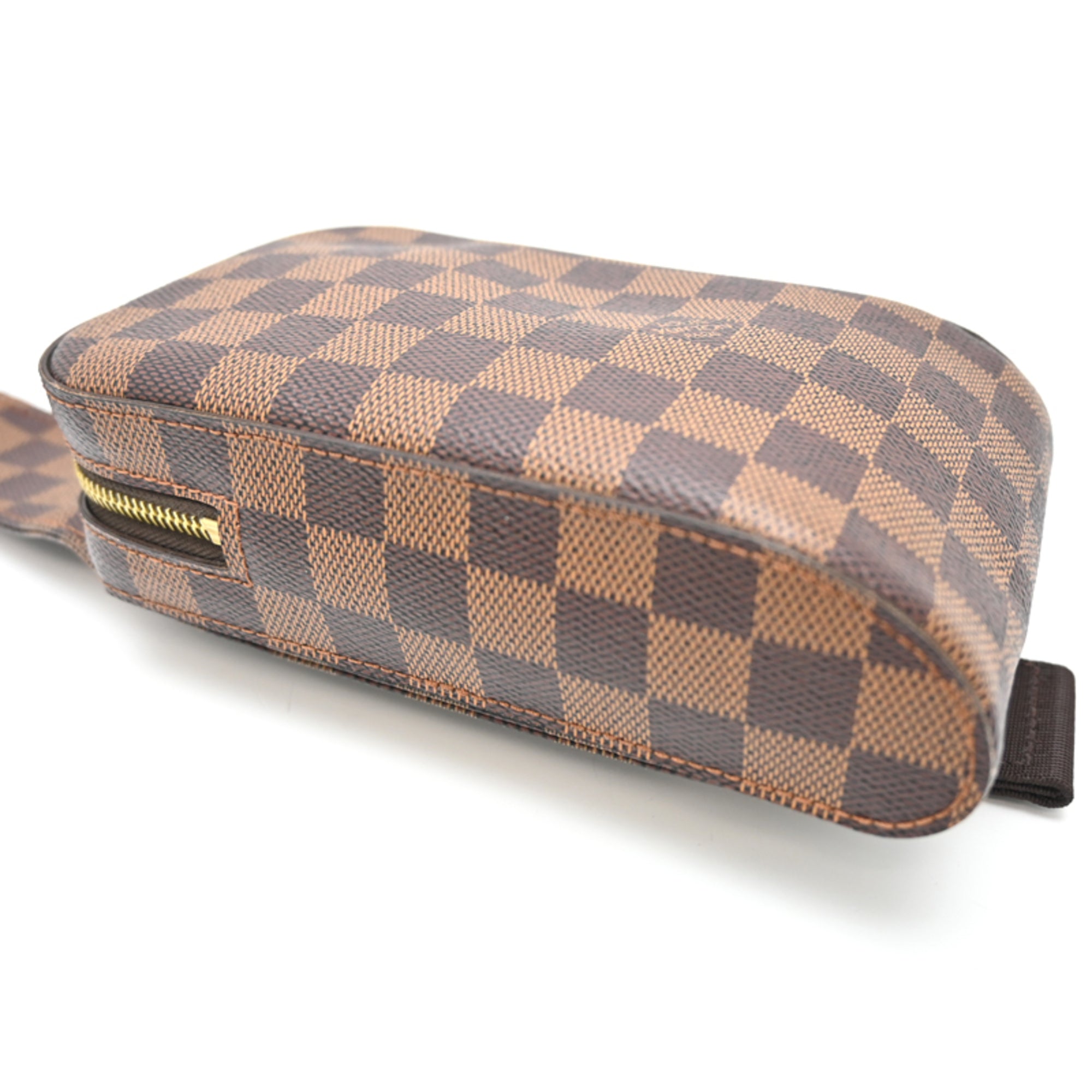 Louis Vuitton Brown Damier Canvas Sling Bag (Pre-Owned)