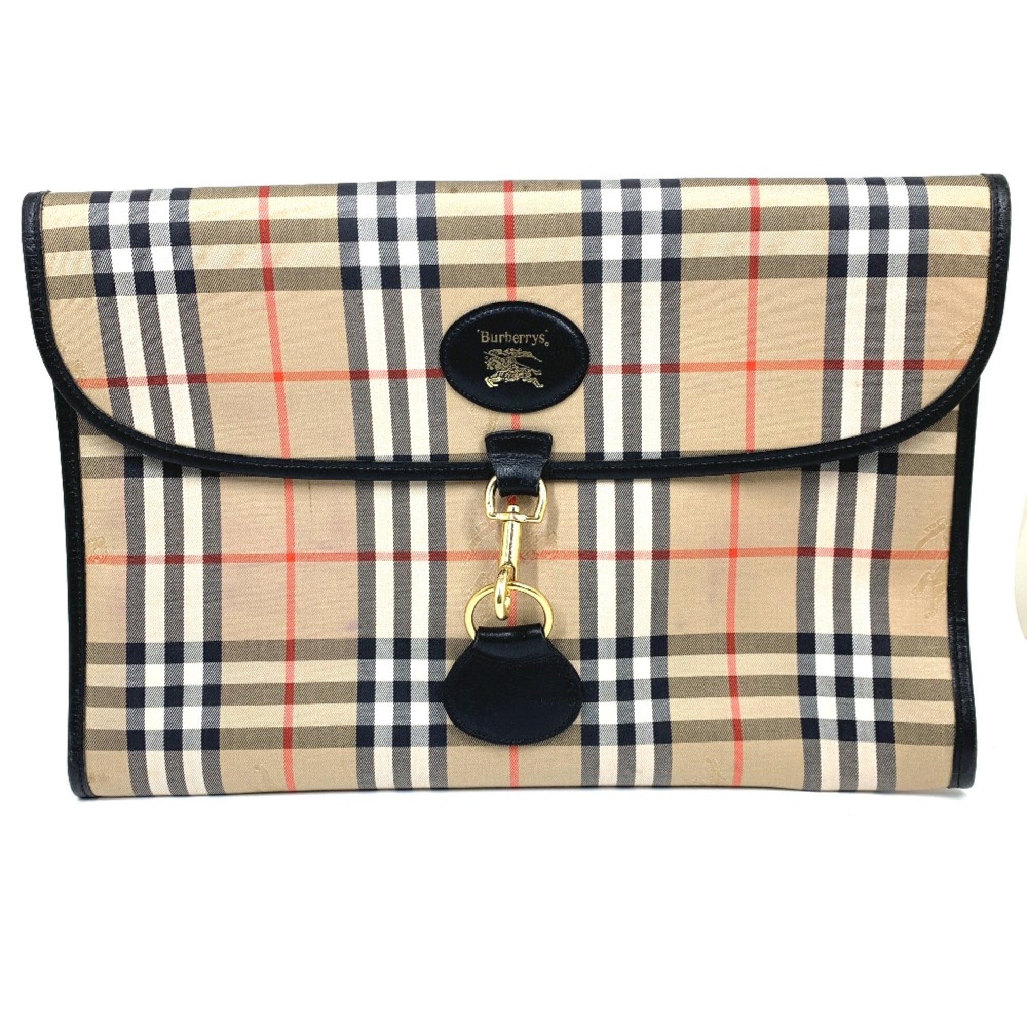 Burberry Beige Other Clutch Bag (Pre-Owned)