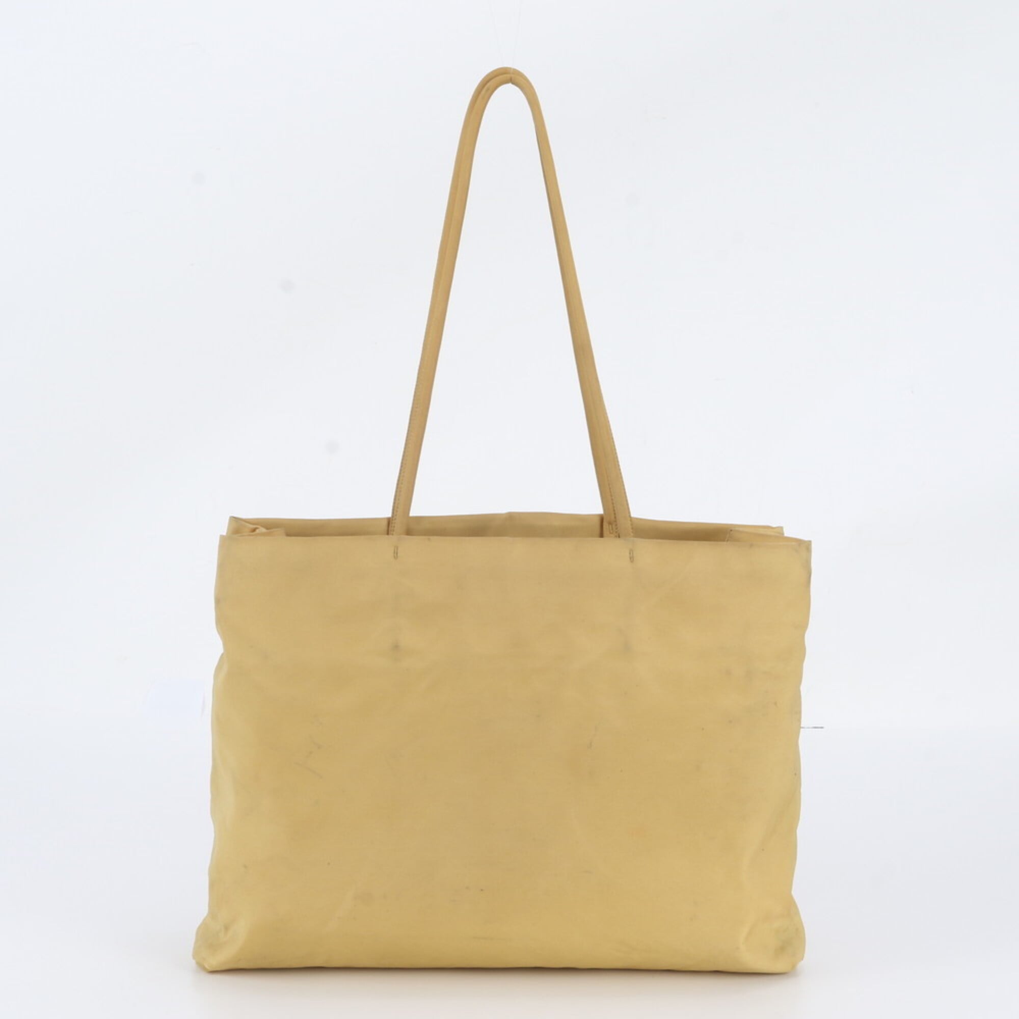 Prada Yellow Shoulder Bag Tote Bag (Pre-Owned)