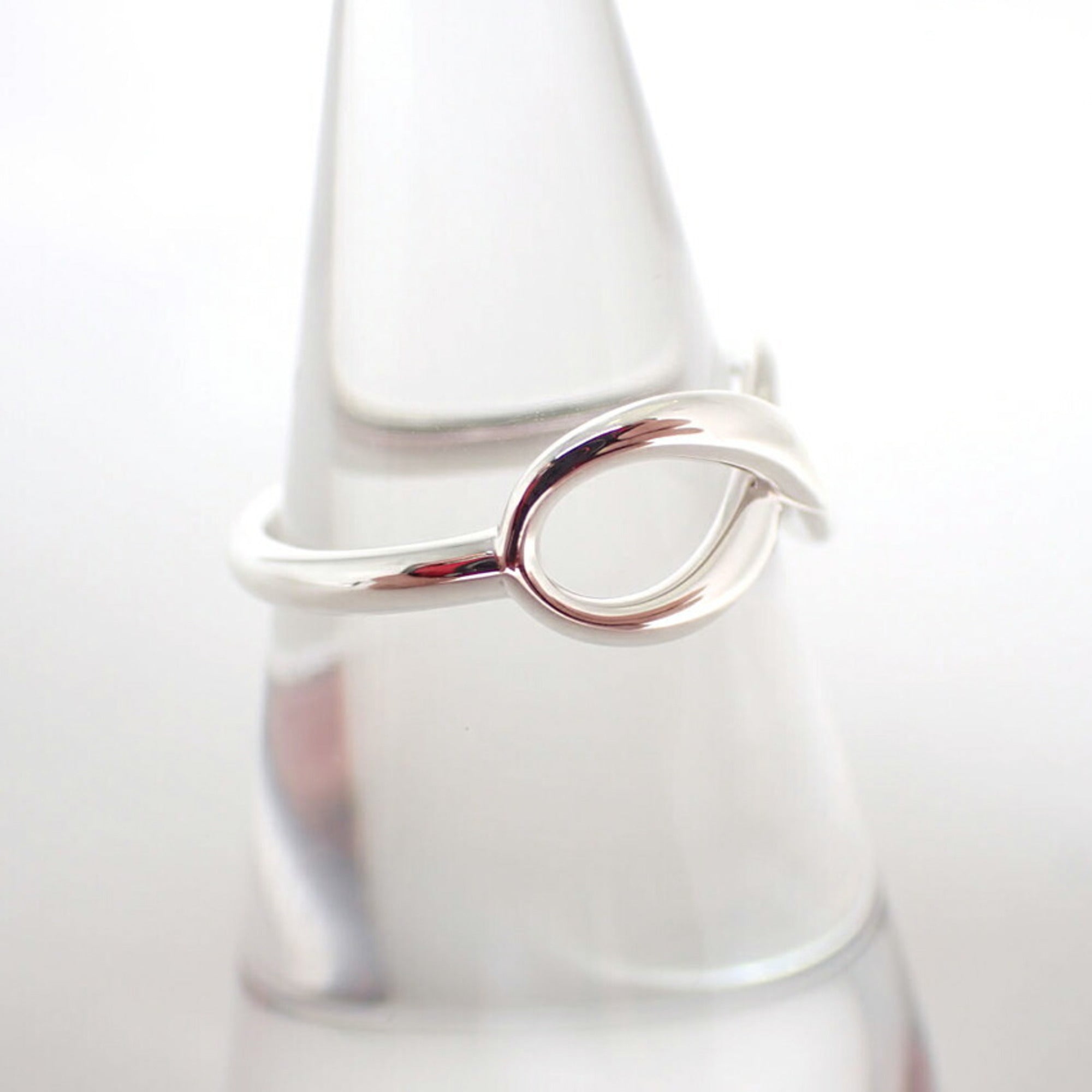 Tiffany Sterling Silver 925 Band Ring (Pre-Owned)