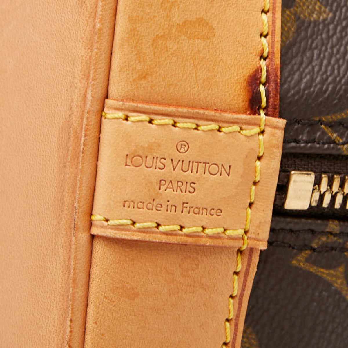 Louis Vuitton Brown Pvc Leather Handbag (Pre-Owned)