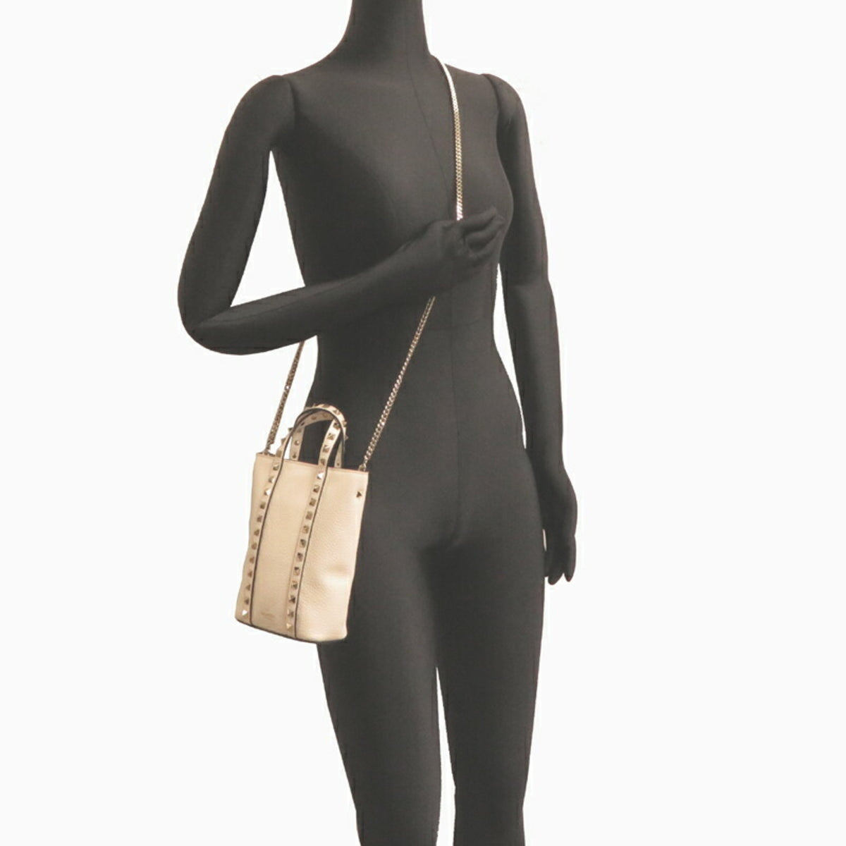 Valentino Garavani White Leather Handbag (Pre-Owned)