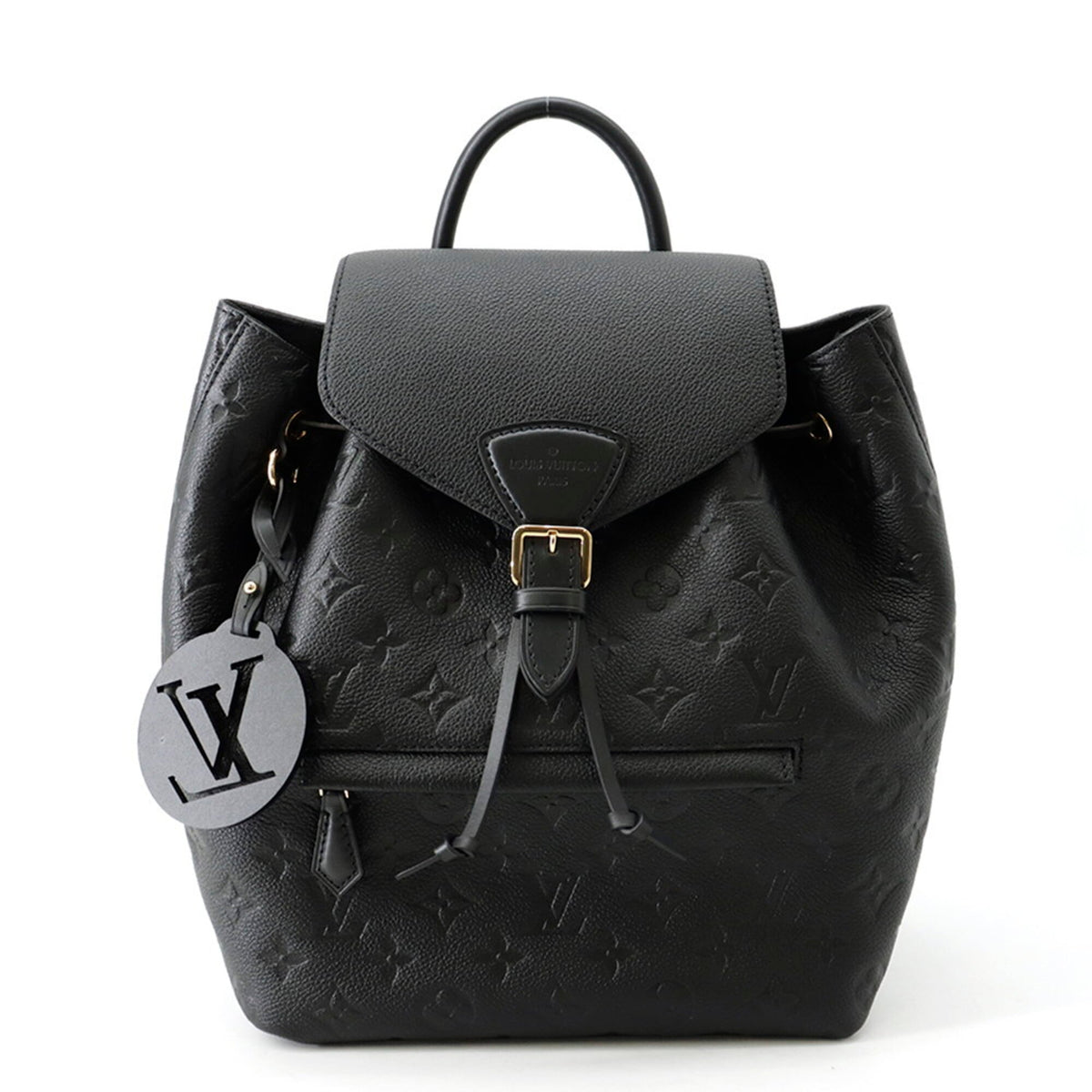 Louis Vuitton Black Monogram Noir Monogram Empreinte Backpack (Pre-Owned)
