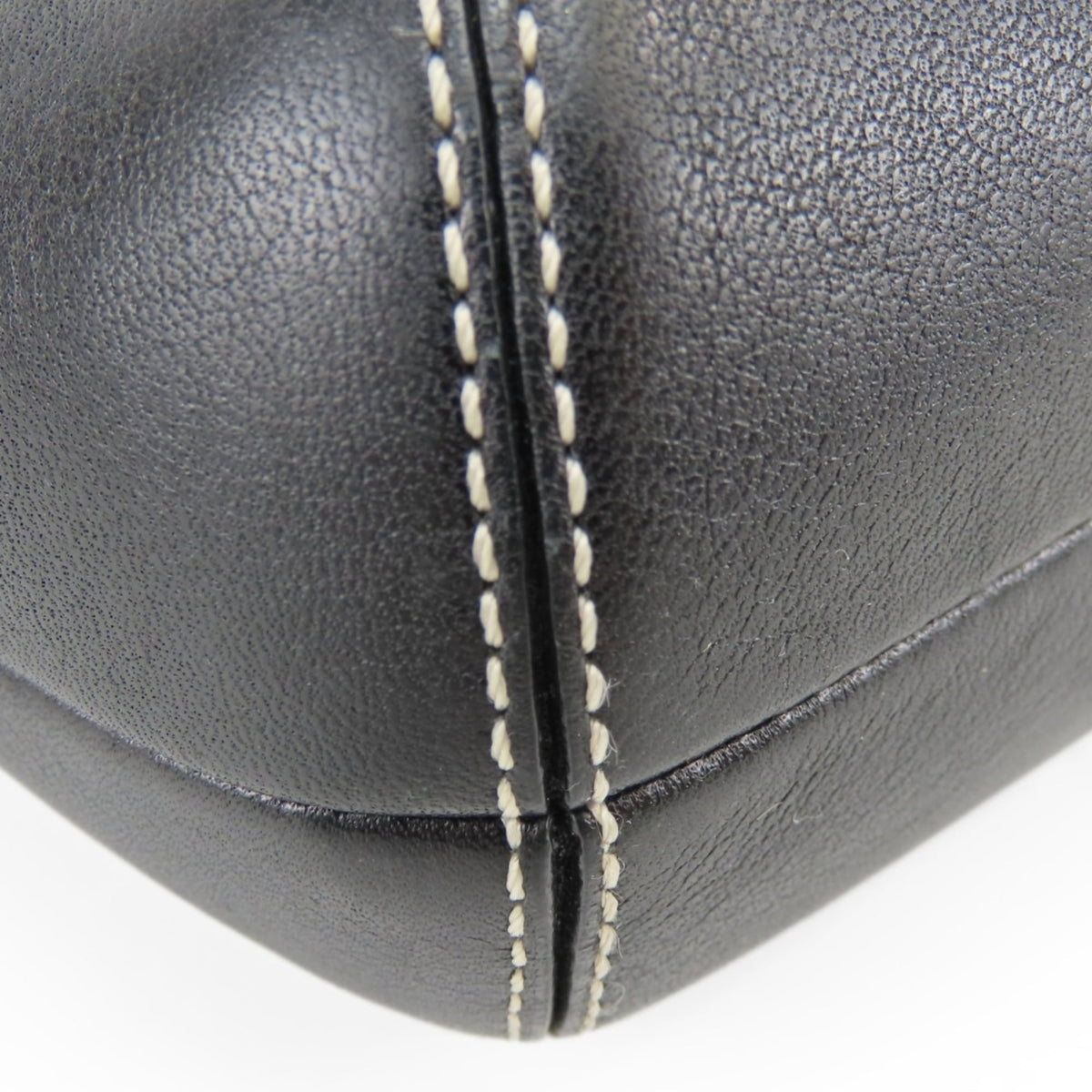 Coach Black Gray Signature Line Shoulder Bag (Pre-Owned)