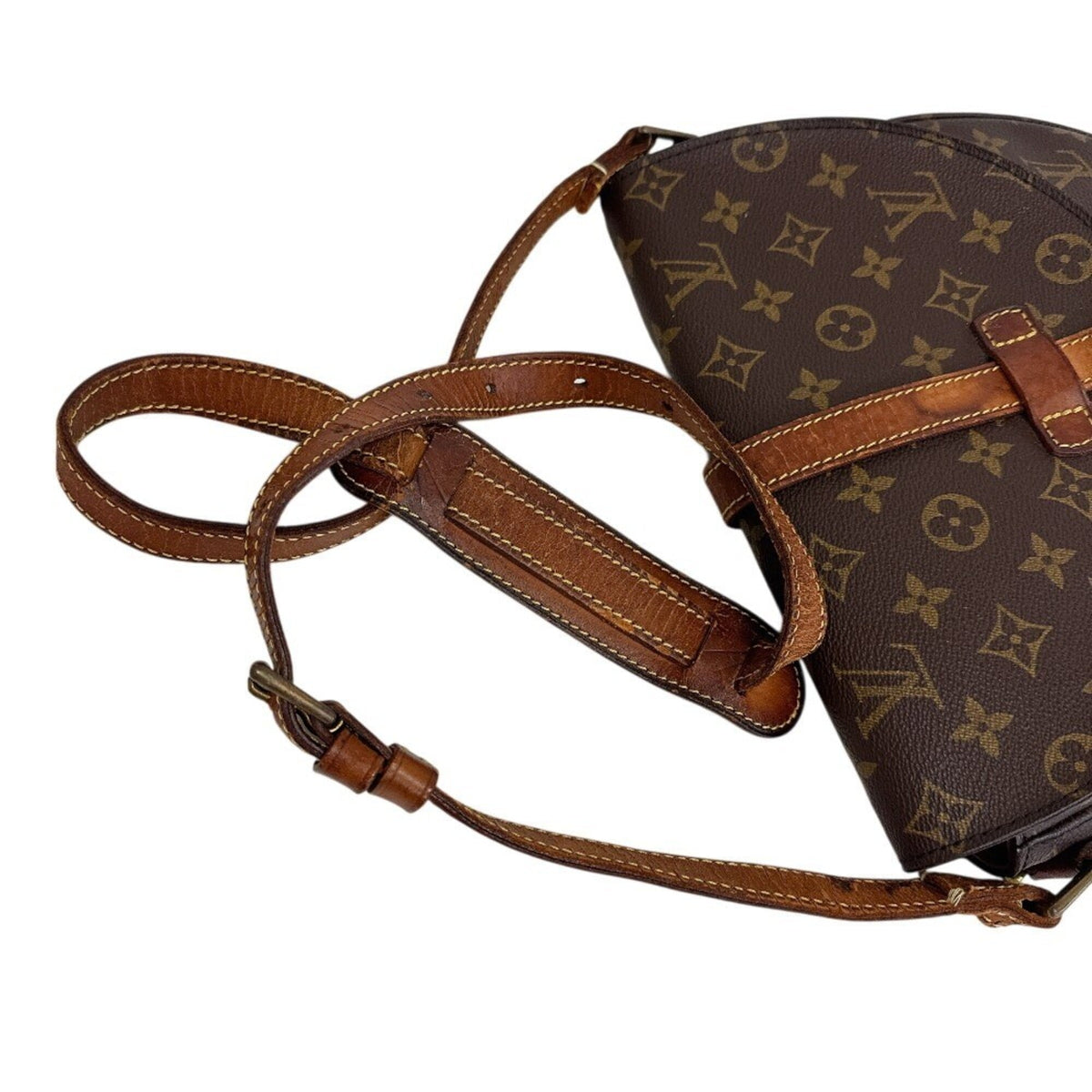 Louis Vuitton Monogram Brown Monogram Leather Shoulder Bag (Pre-Owned)