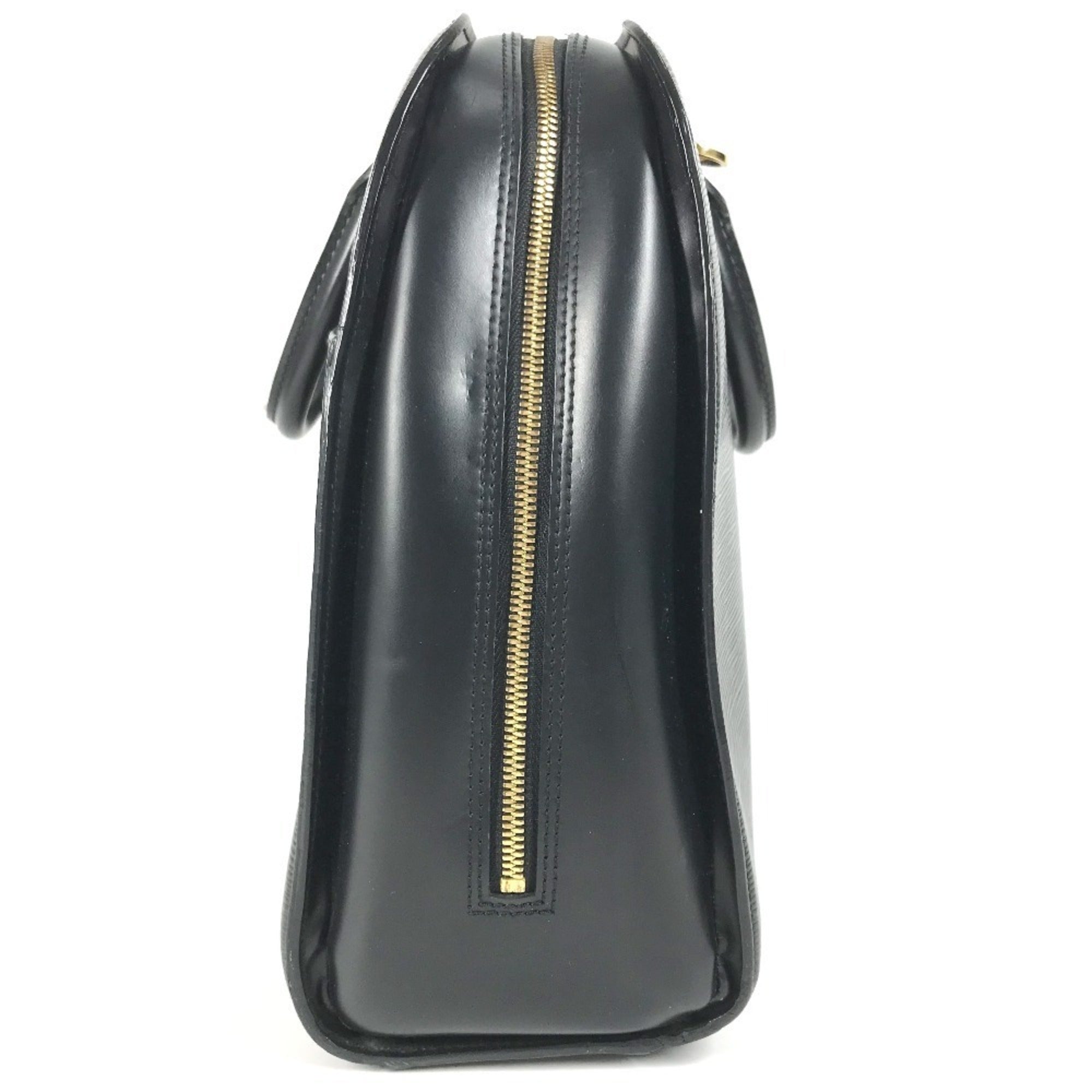 Louis Vuitton Epi Black Noir Boston Bag Handbag Tote Bag (Pre-Owned)