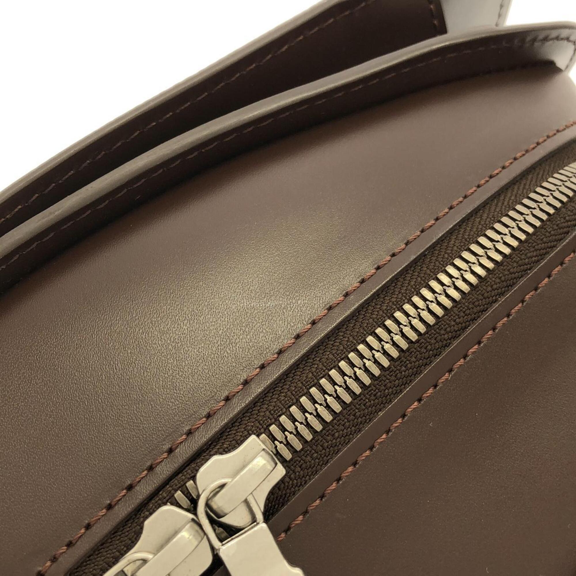 Louis Vuitton Mocha Leather Handbag (Pre-Owned)