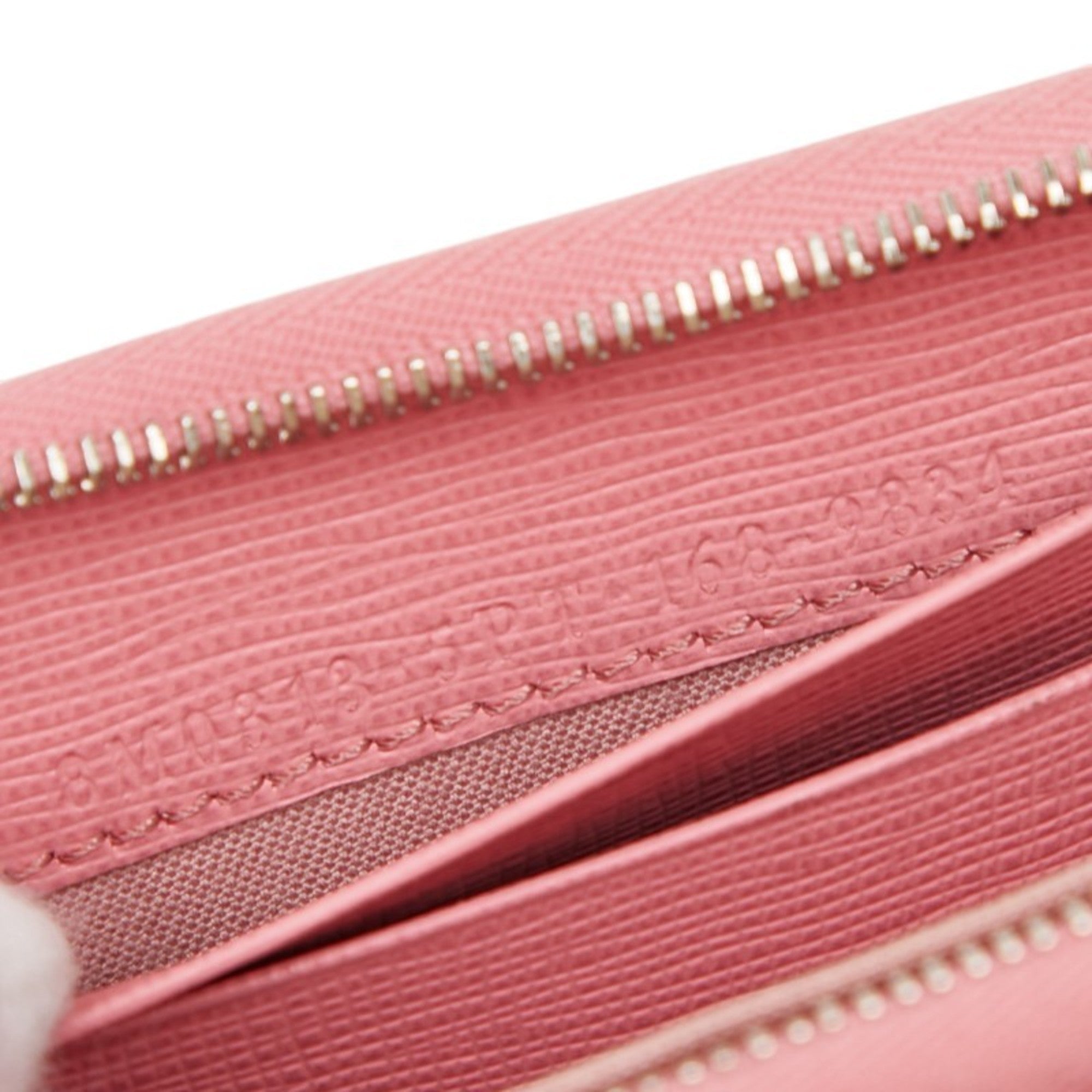 Fendi Black Pink Leather Coin Purse/Coin Case (Pre-Owned)