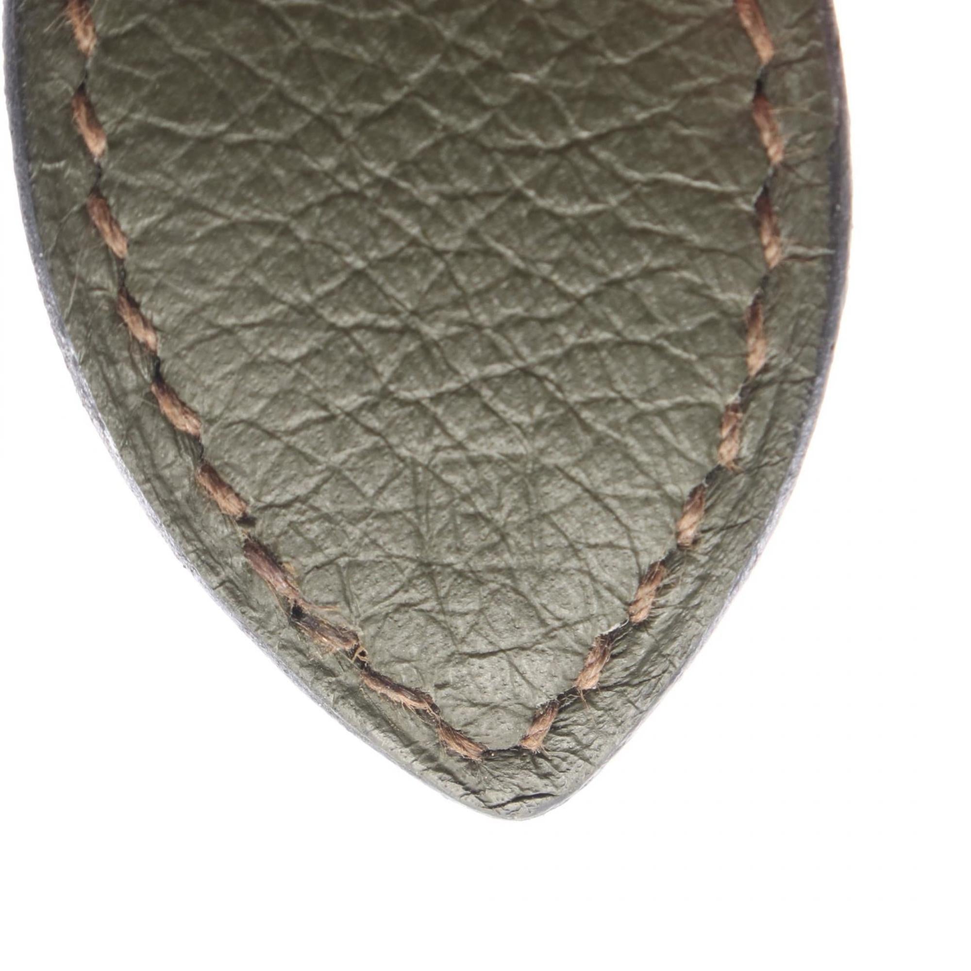 Hermes Intercity Khaki Taurillon Clemence Leather Handbag (Pre-Owned)